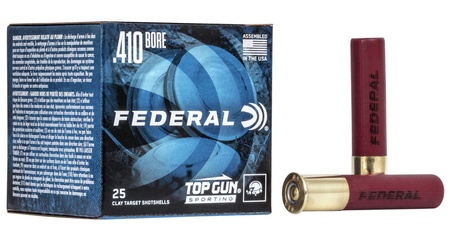 Federal 410 Gauge Federal Top Gun Sporting 410 Bore 7.5 Shot Ammo FAST SHIPPING!