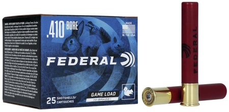 Federal .410 Bore Federal 410 Gauge GA Federal Game Load 3" Hi-Brass 7.5 Shot Ammo FAST SHIPPING