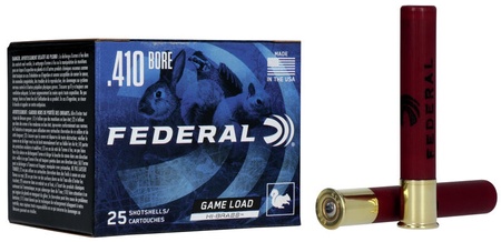Federal 410 Gauge GA Federal Game Load 2.5" Hi-Brass 7.5 Shot Ammo FAST SHIPPING