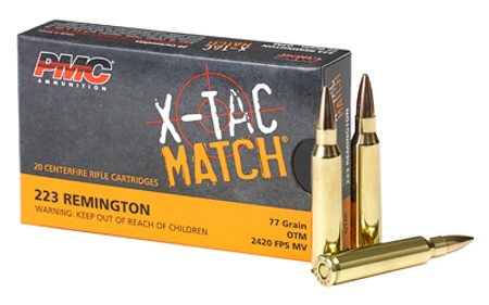 PMC 223 Rem Ammunition X-Tac Match Brass 77 Gr In Stock Now For Sale Near Me Online Buy Cheap| PMC 223 Bulk Ammo| Reviews| Coupon|