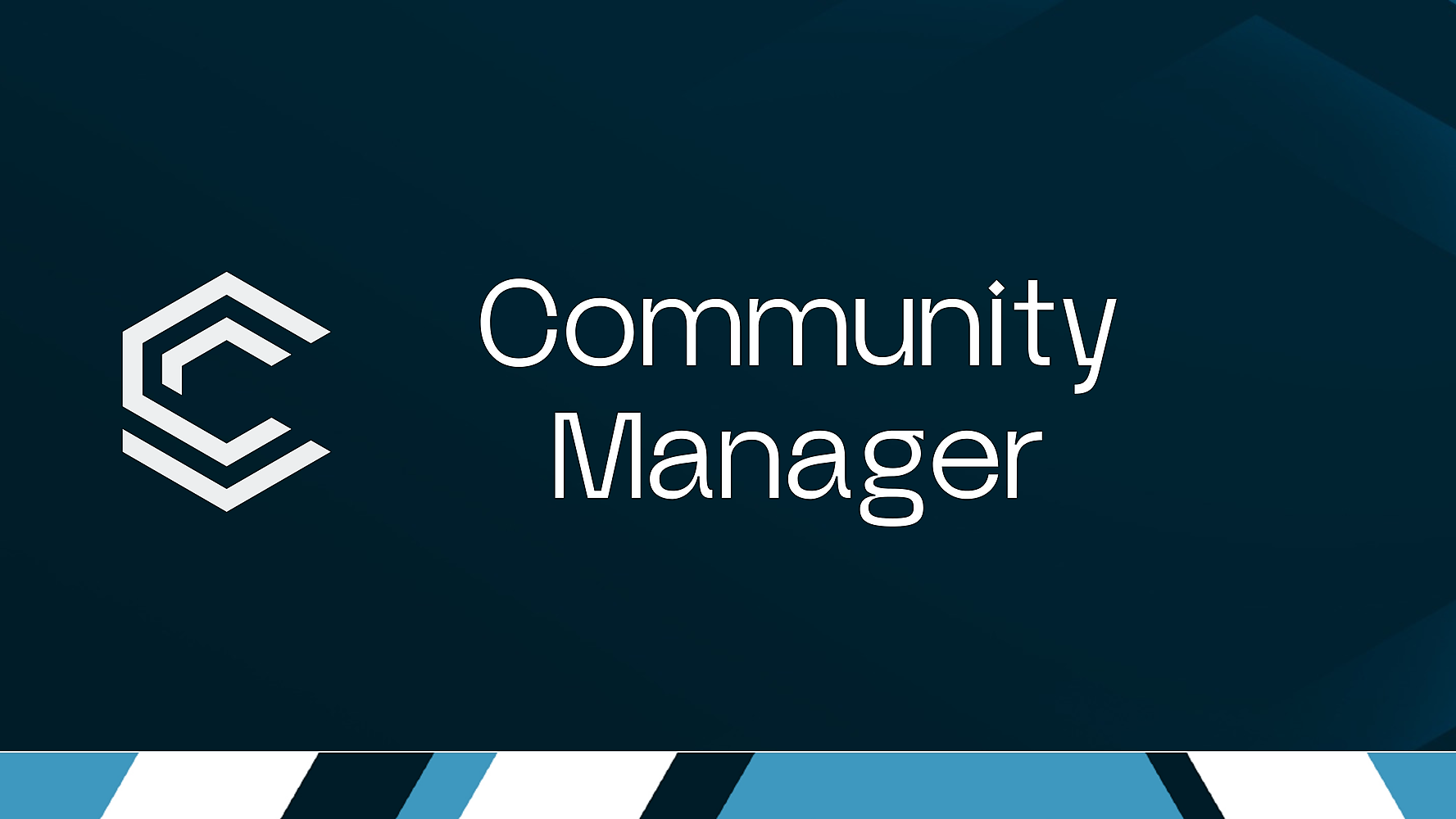 Représentation de la formation : Community manager