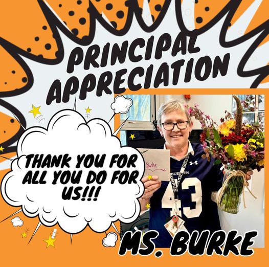 Principal Appreciation Graphic