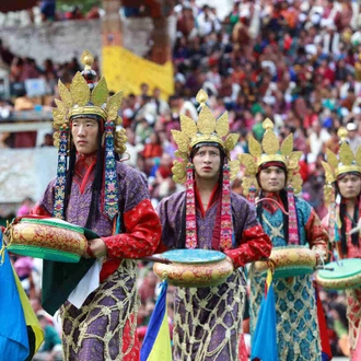 tourhub | YellowWood Adventures | Bhutan's Thimphu Tshechu & Gangtey Tshechu Festivals 