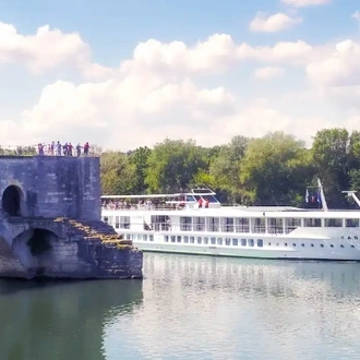 tourhub | CroisiEurope Cruises | All the must-see sites on the Rhône between Lyon, Provence, and the Camargue with a dinner at Paul Bocuse's Abbaye de Collonges Restaurant OFFERED (port-to-port cruise) 