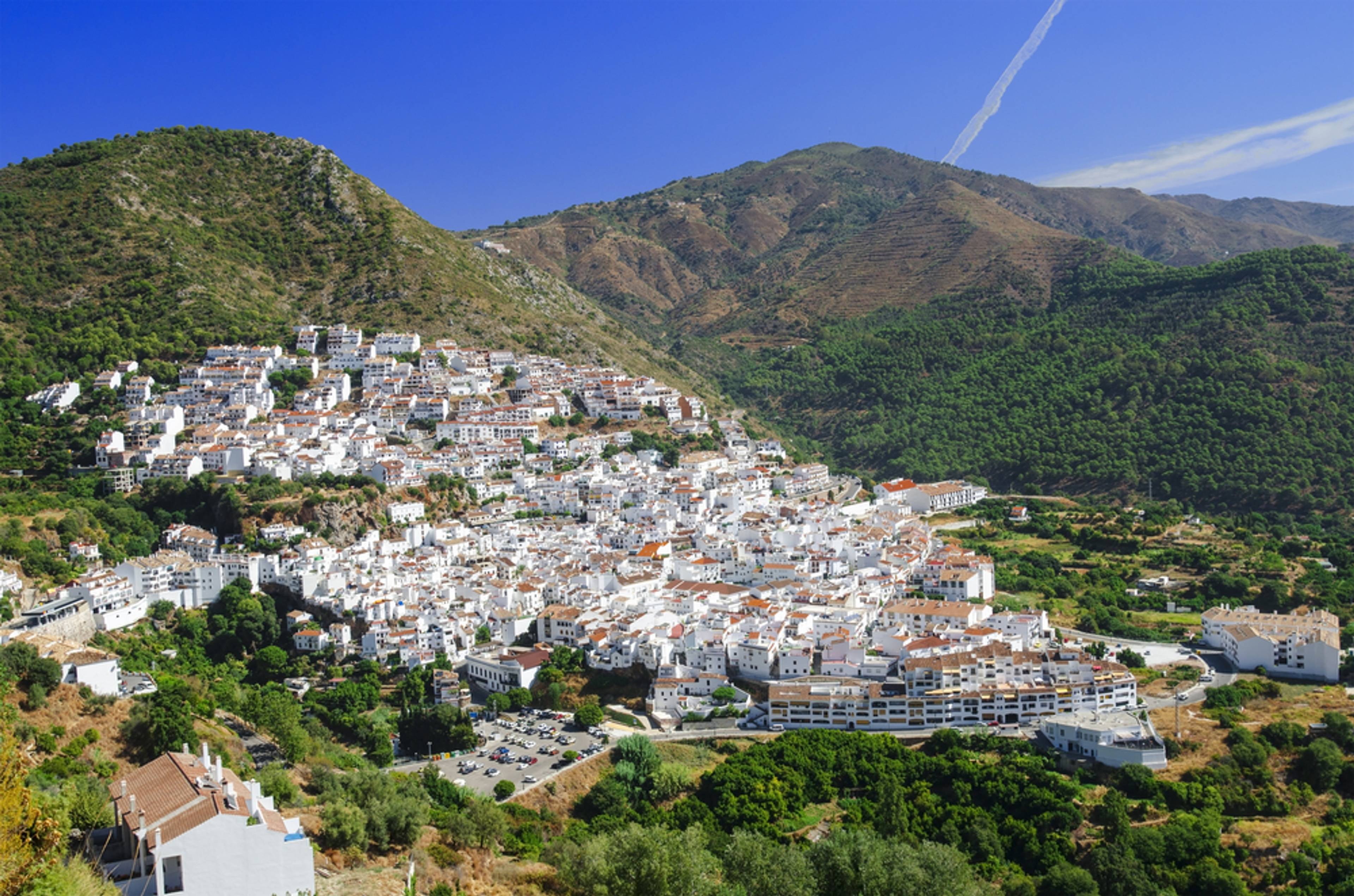 Three White Villages near Malaga with Castles and Beautiful Streets