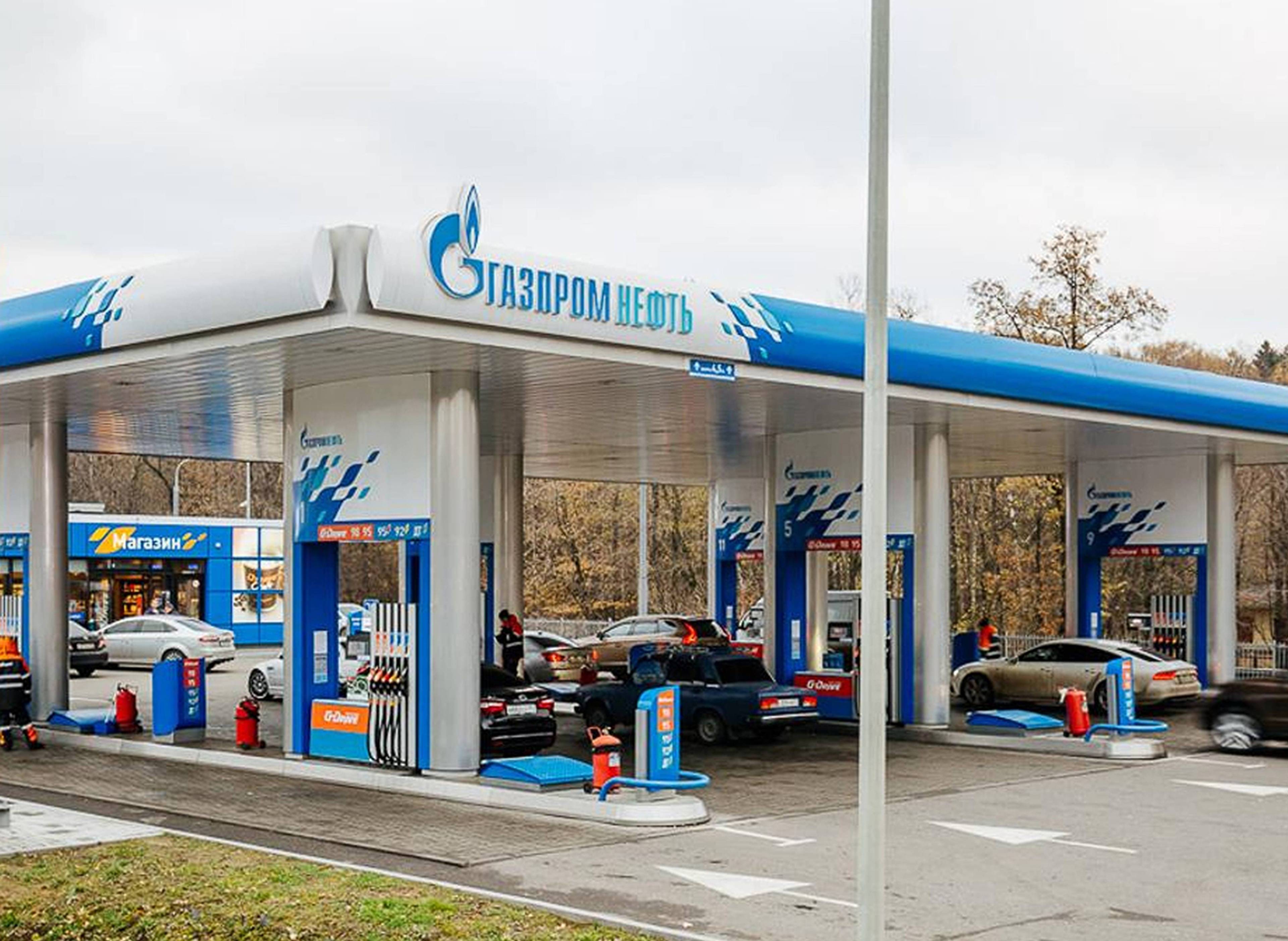 Gazpromneft petrol station No. 6908