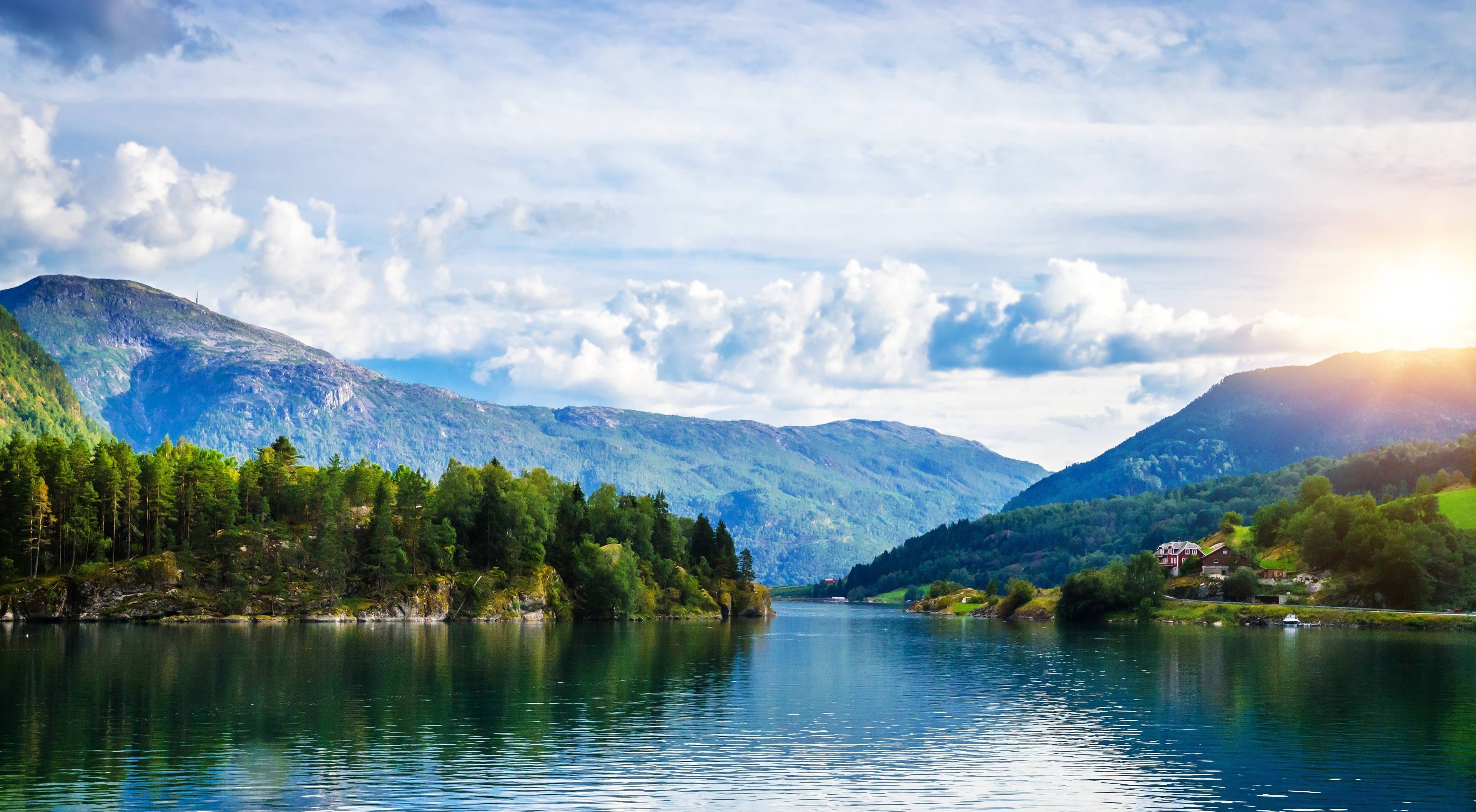 Норвежское путешествие по горам, лесам и озерам