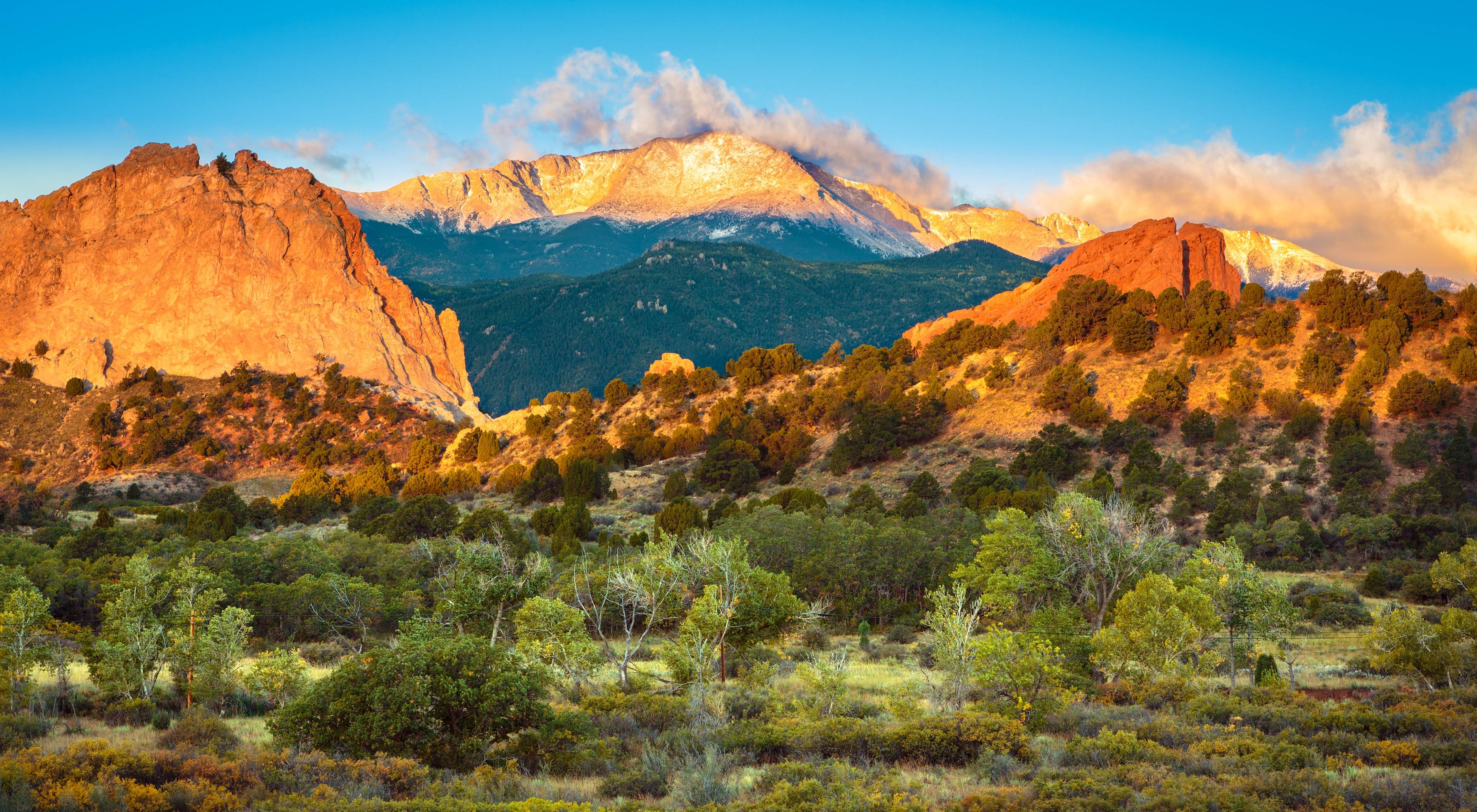 ⚡️ Колорадо-Спрингс - Дуранго: Драматические горные дороги, походы и горячие источники