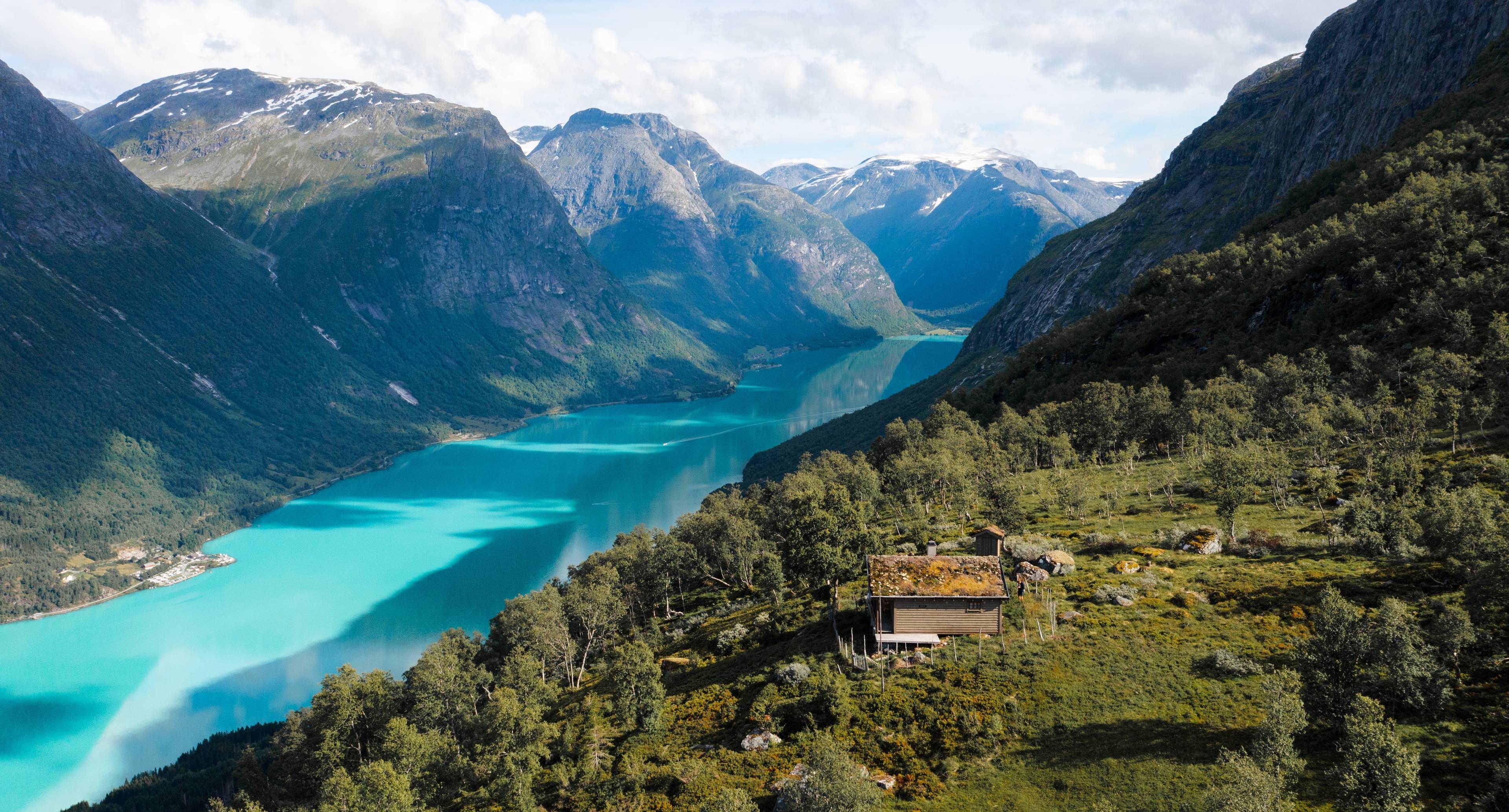 Mountaintop Dining and Fjord Kayaking in Loen