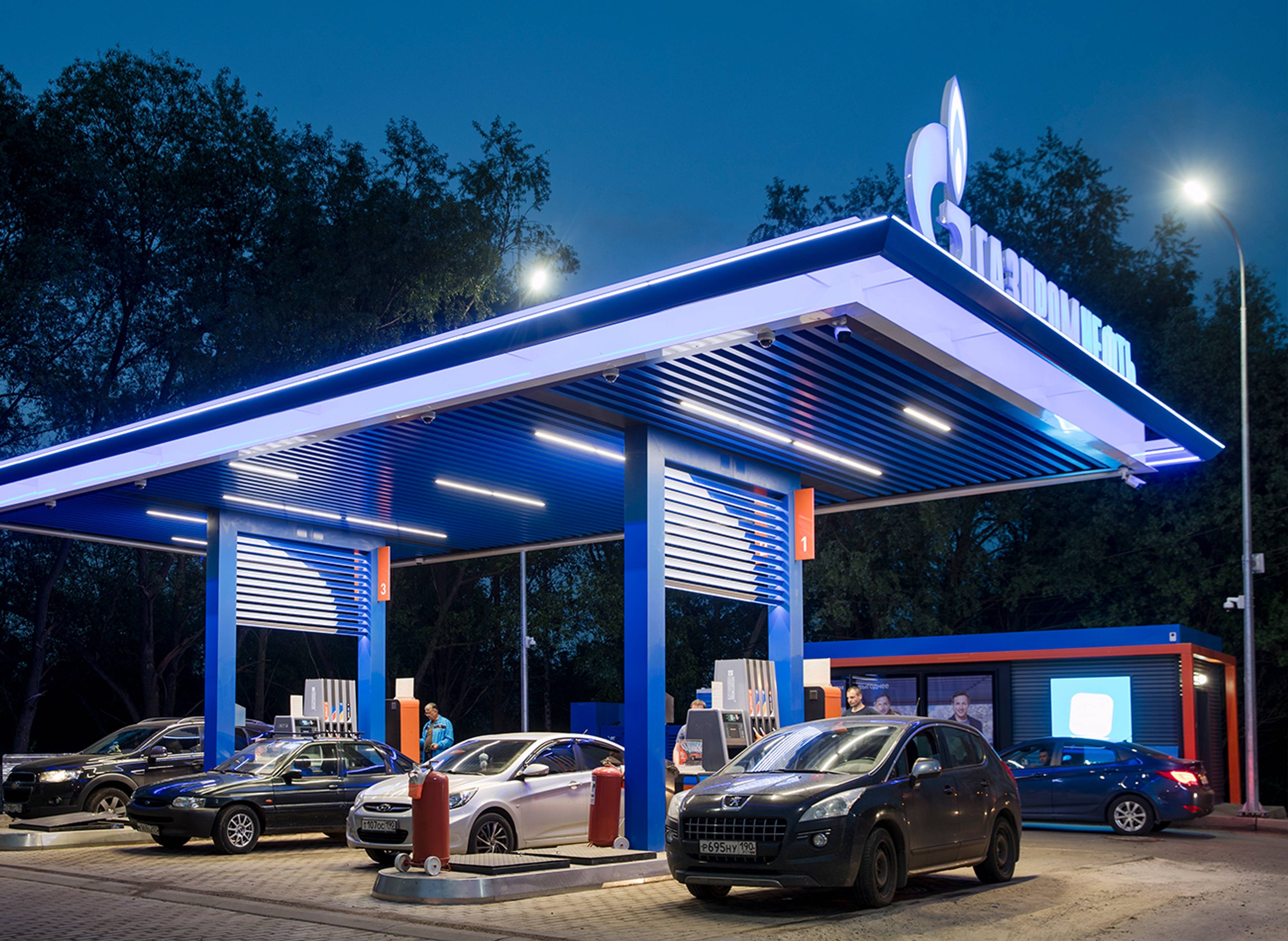 Gazpromneft filling station #4