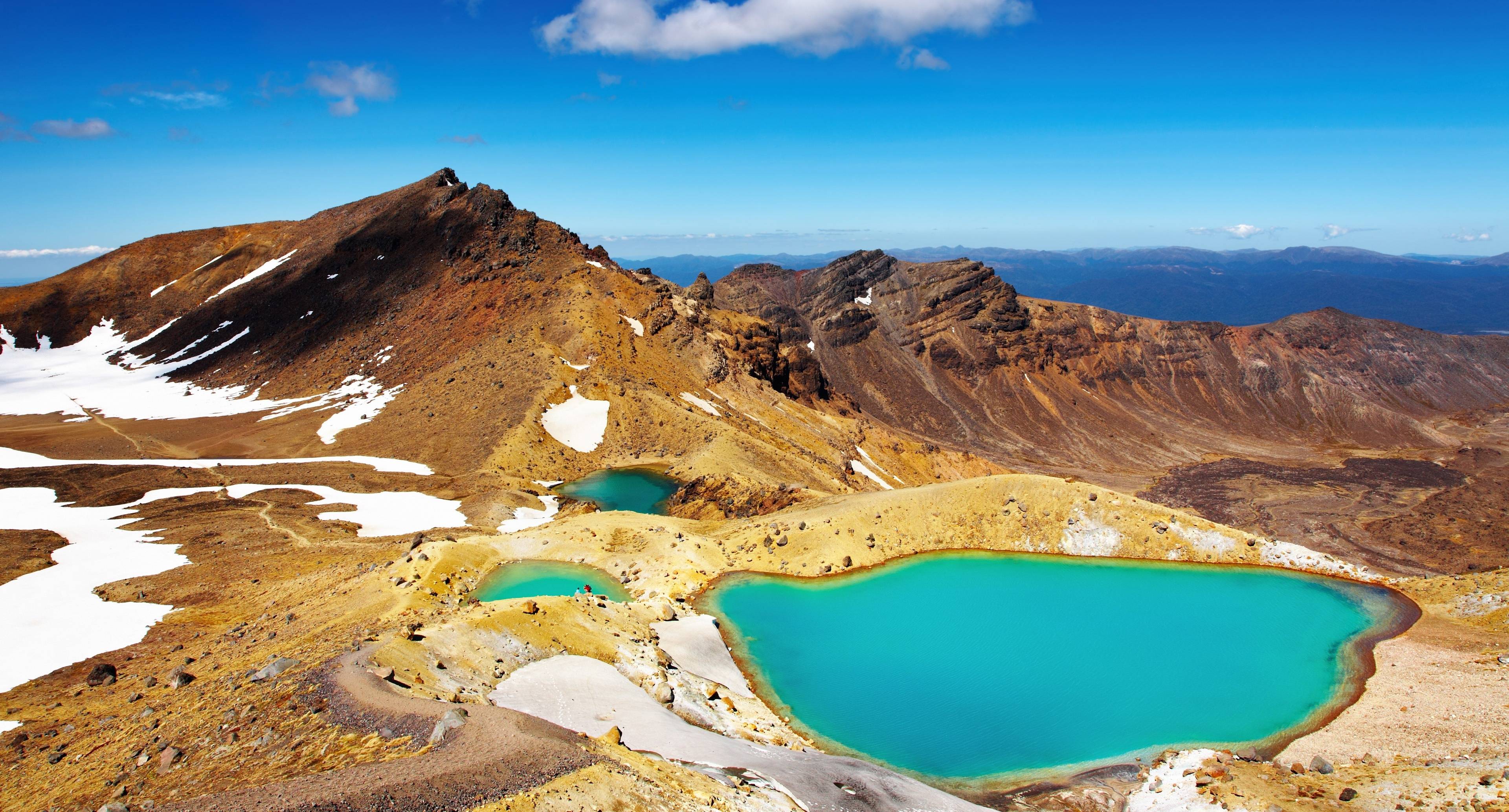 Randonnée du Mont Tongariro et du Volcan Emerald Lake