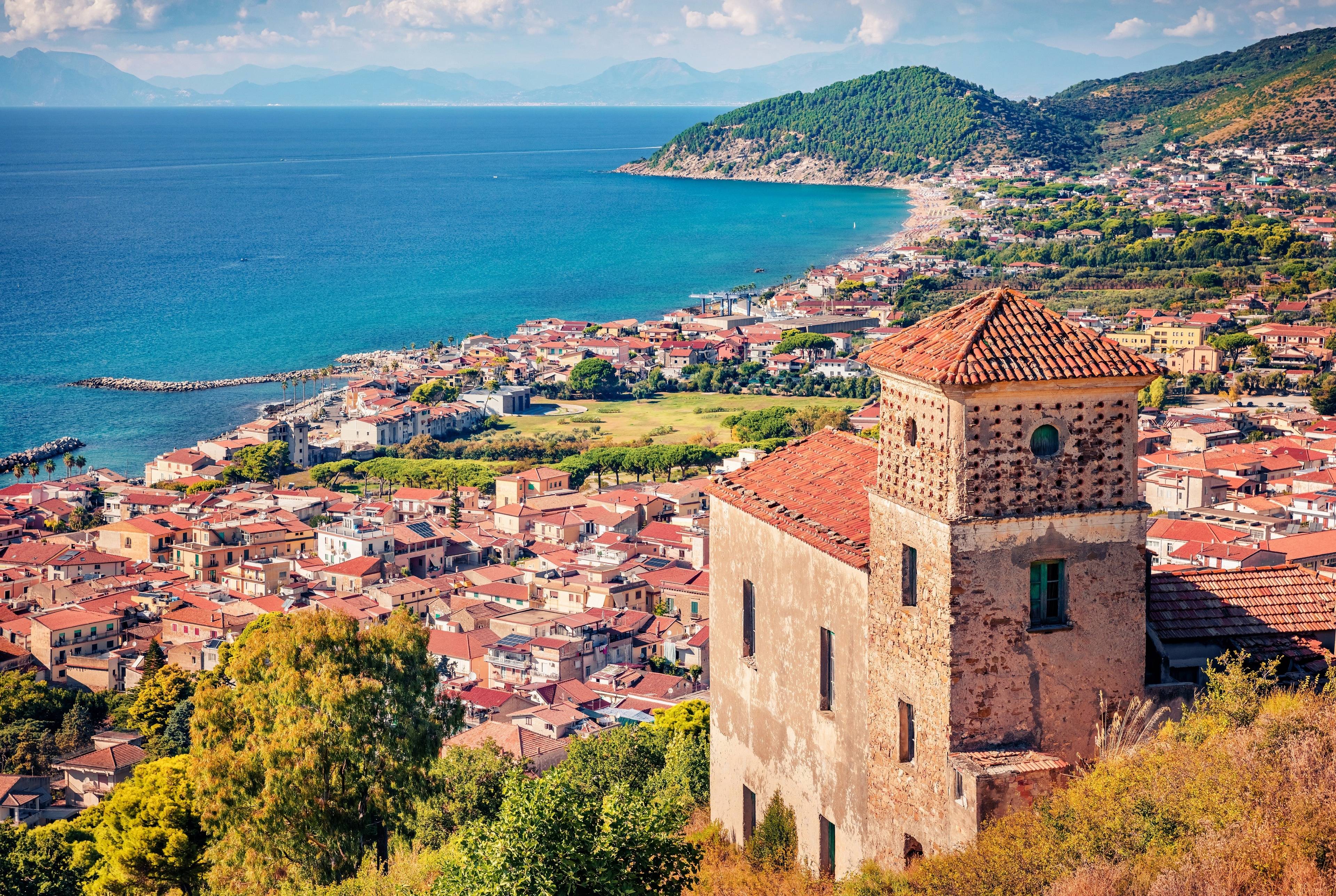 Explore the Cilento, Home to the Charming Medieval Mountaintop Hideaway of Castellabate
