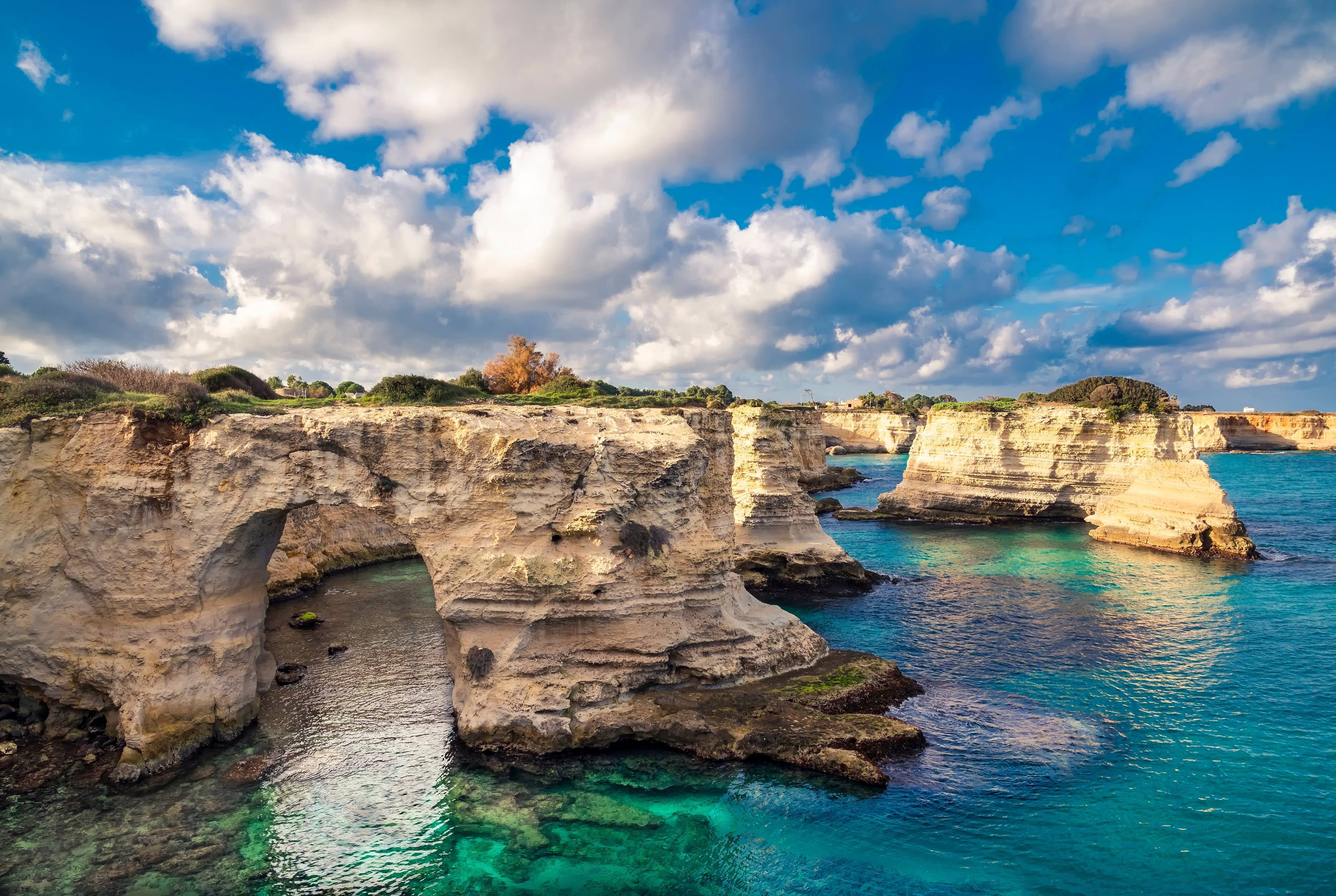 From the Ionian to the Adriatic: the Two Coasts and Two Seas of Salento