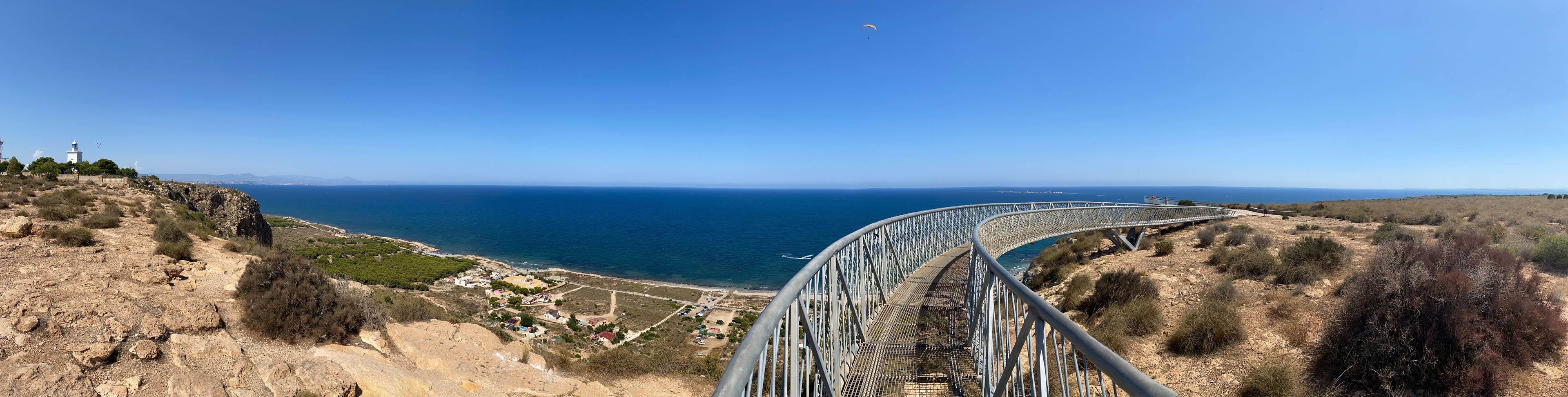 Lookout of the Santa Pola Lighthouse