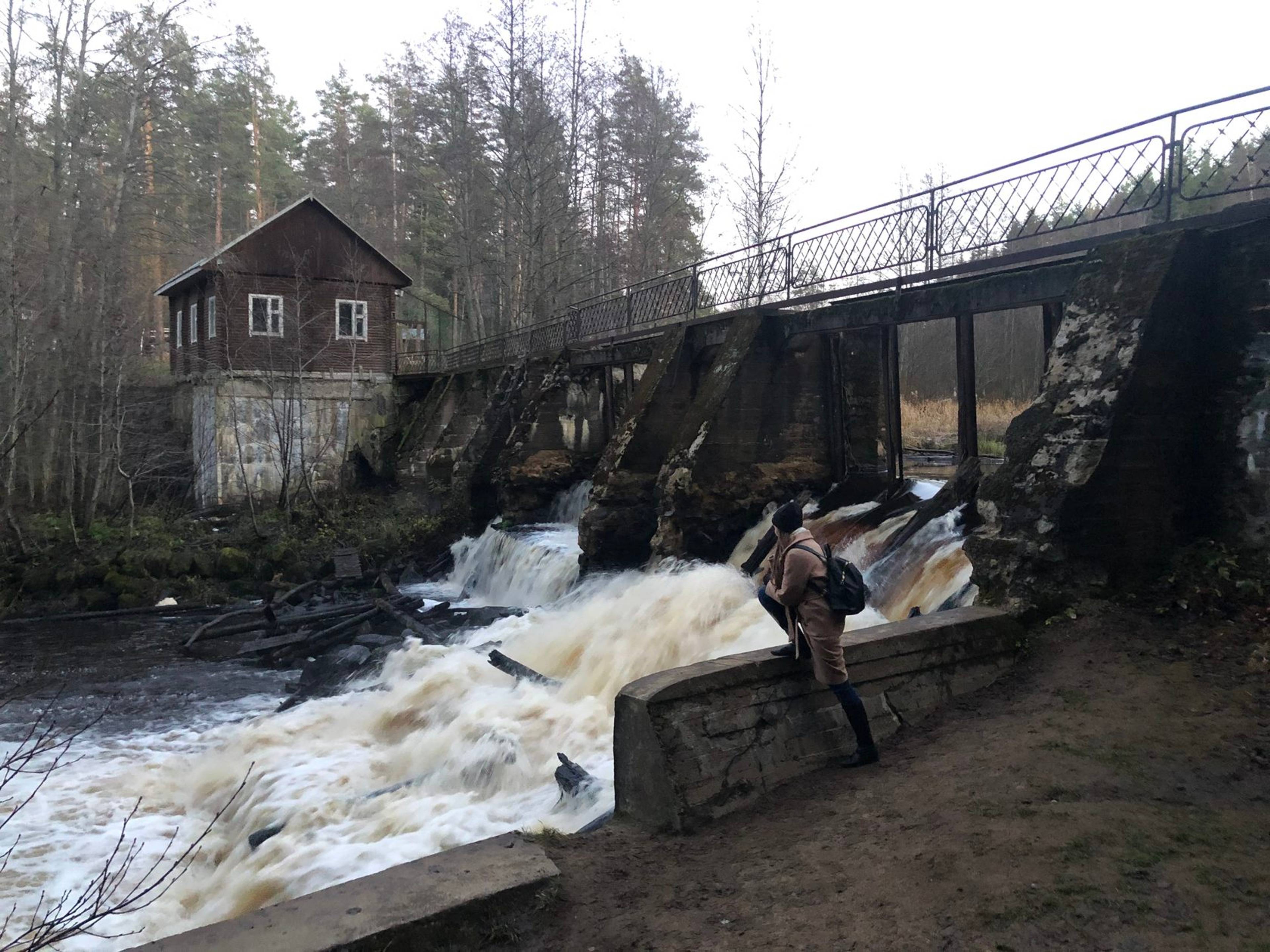 Finnish Hydroelectric Power Plant