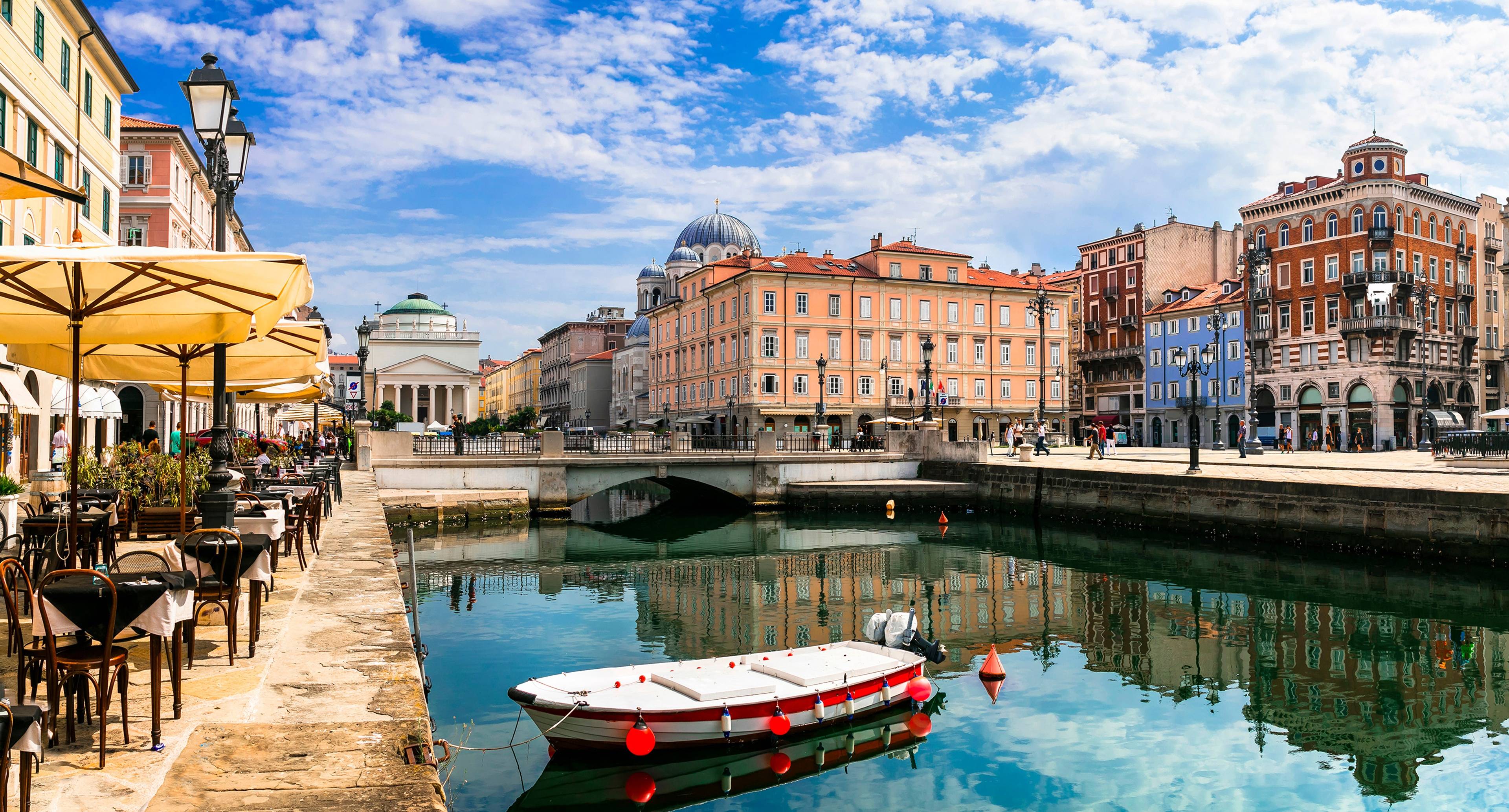 Hermosa ciudad de Trieste