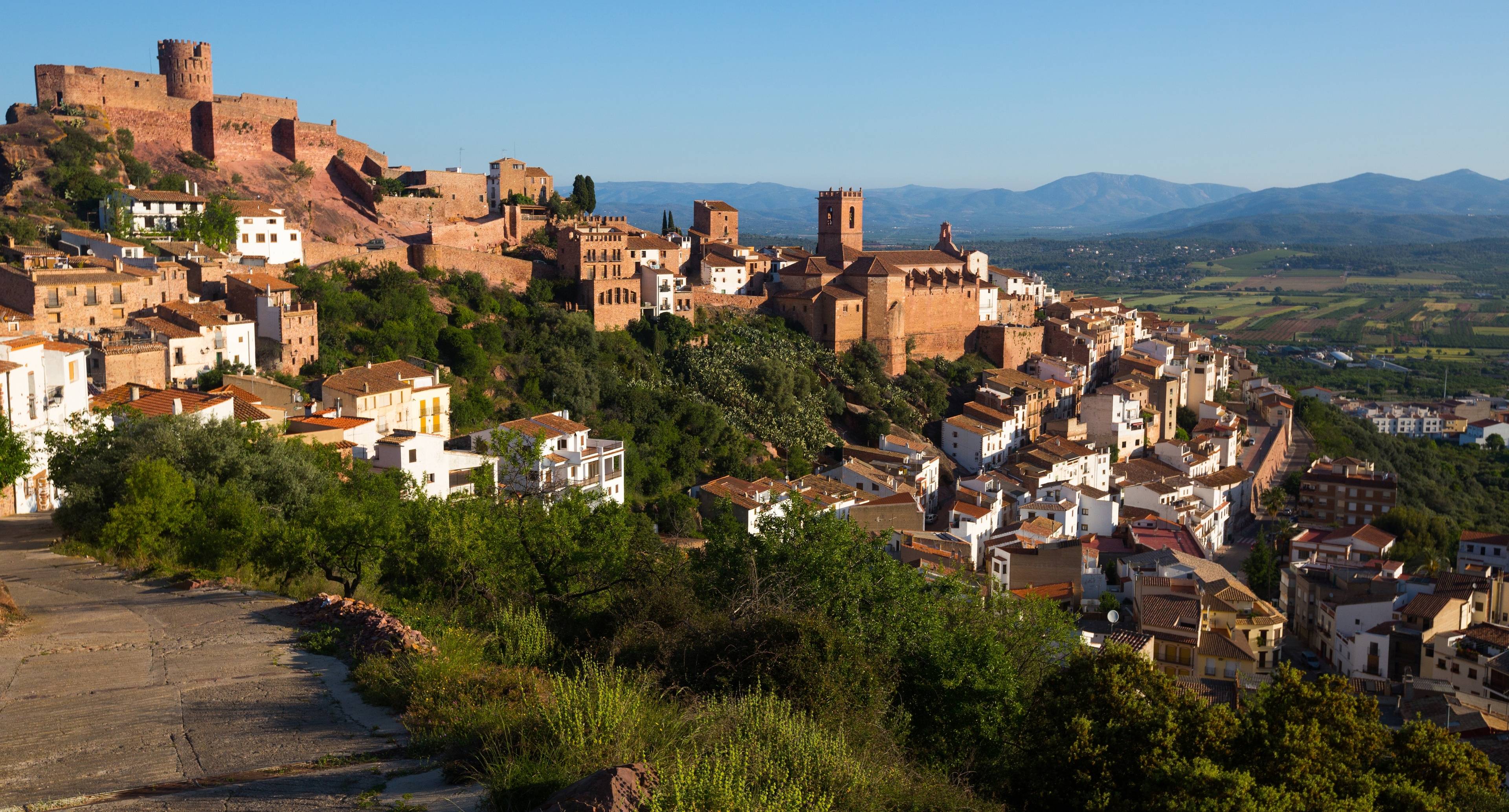 Reddish-Coloured Villages With Cobbled Streets