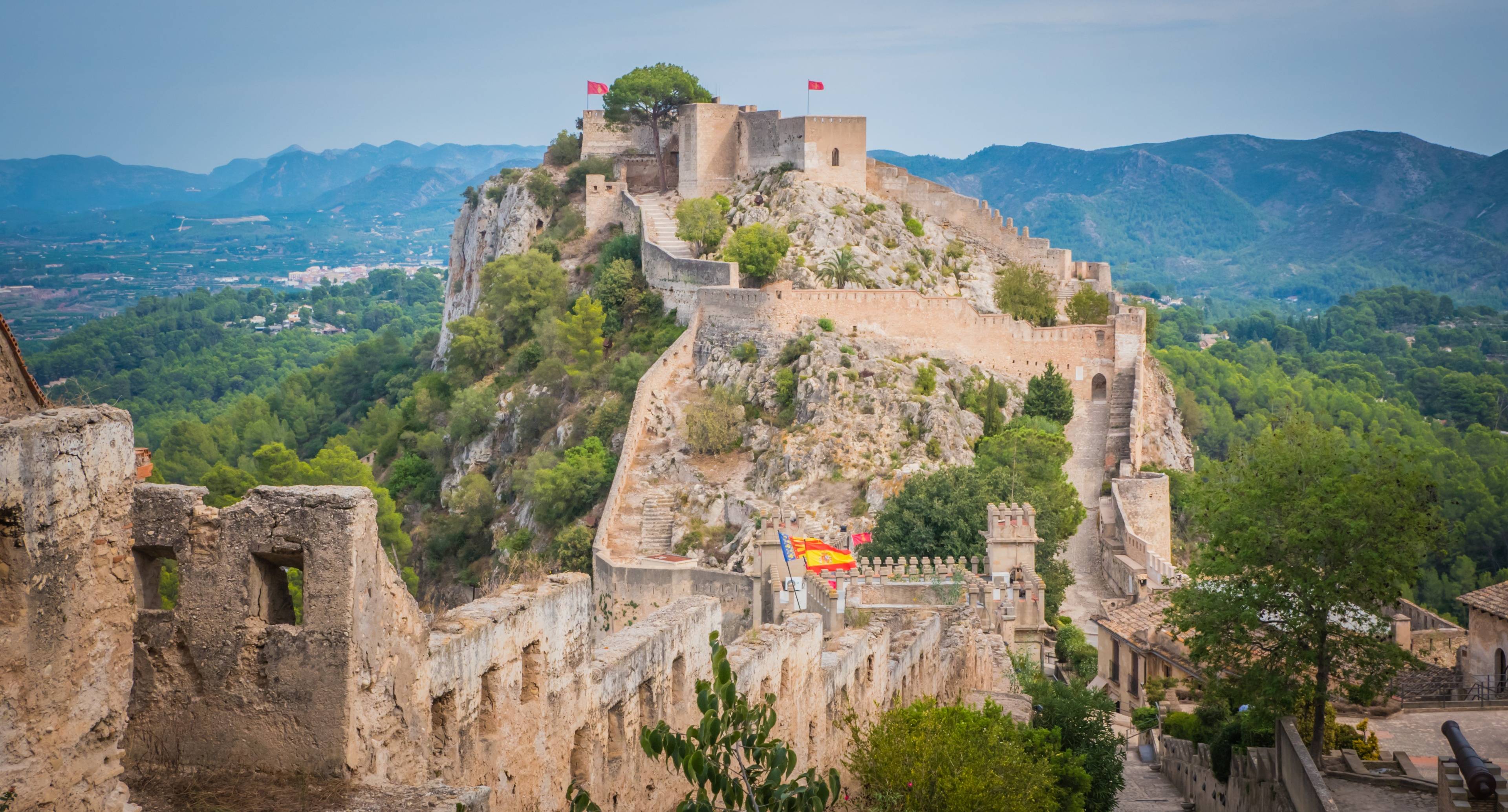 The Castles of Jalance and Jarafuel and a Last Stop In Xativa 