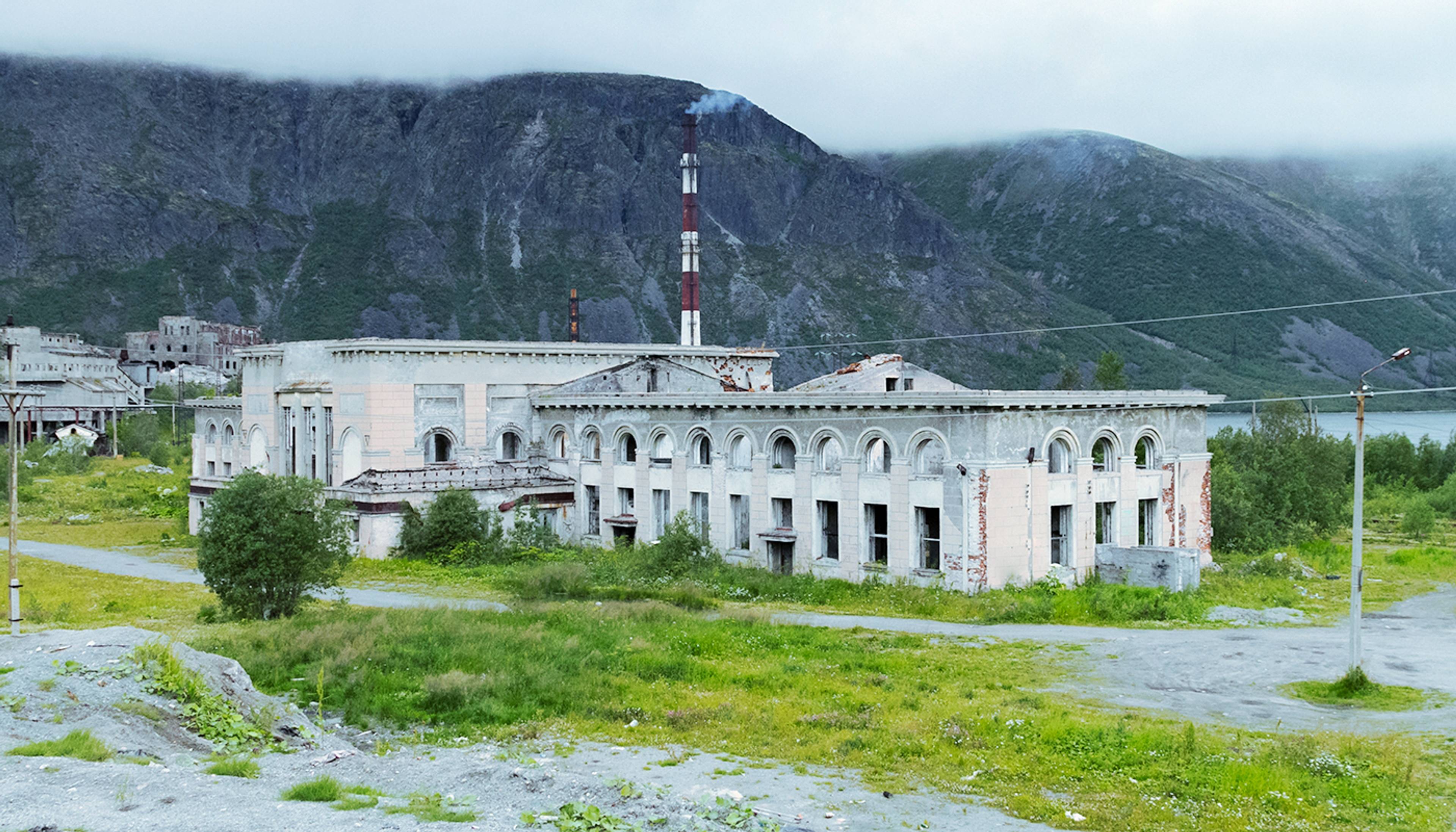 Abandoned railway station