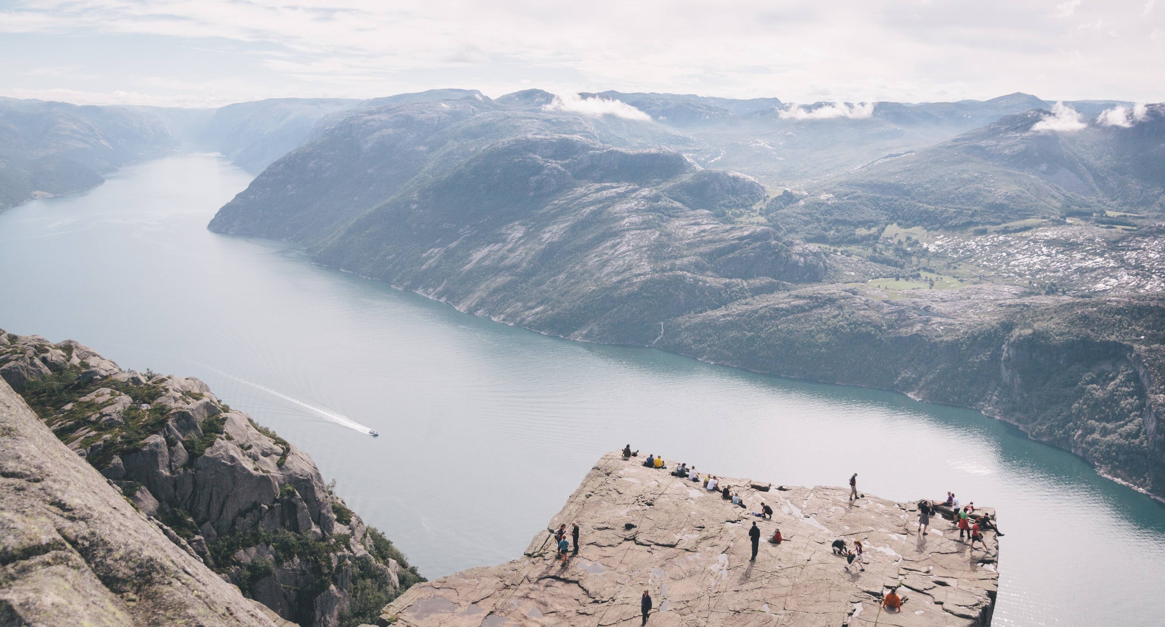 The Brujfell Potholes and an Epic Cruise Through Lysefjord