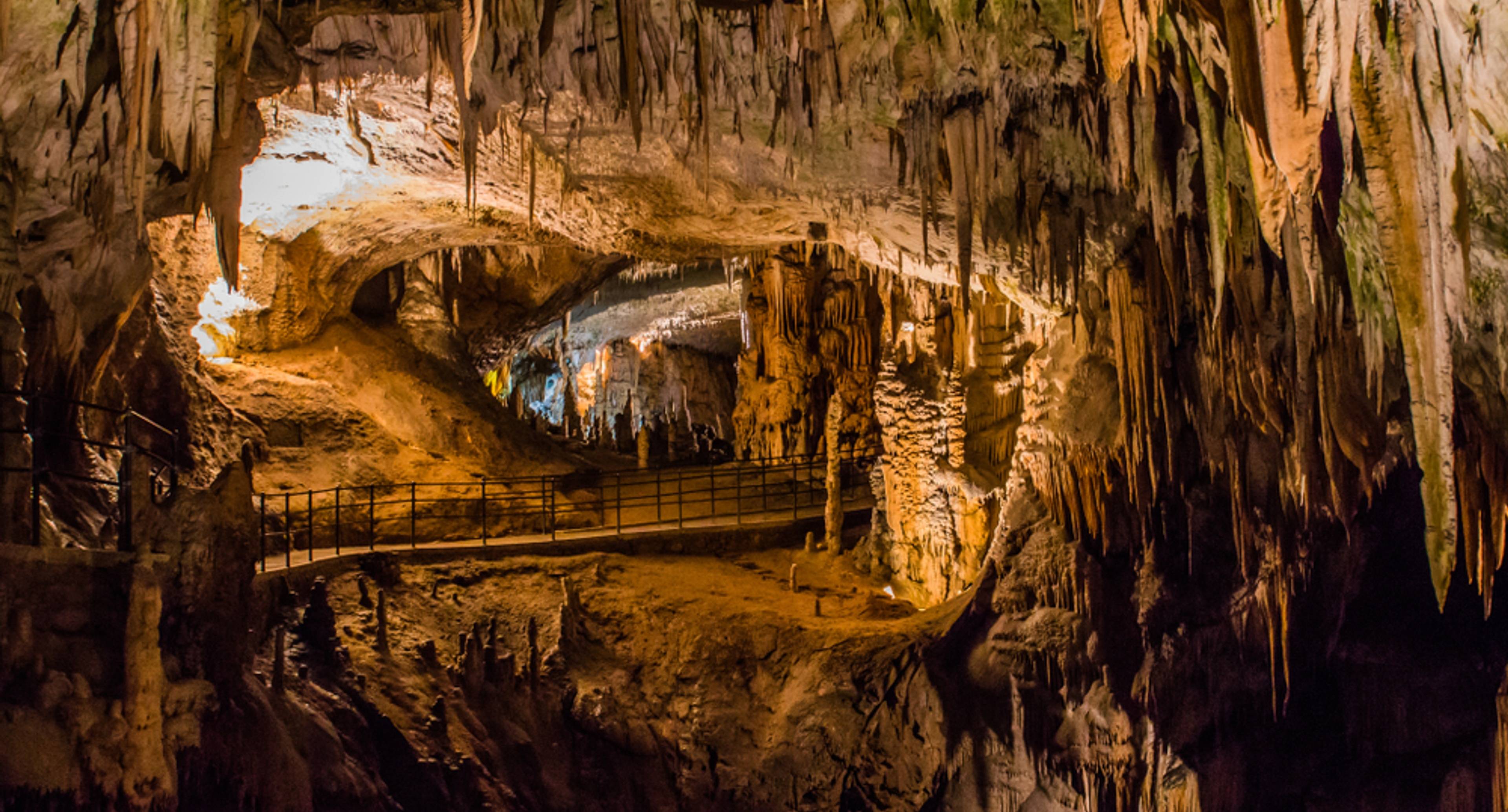 A Mine, a Karst Cave and a Castle in the Mountains