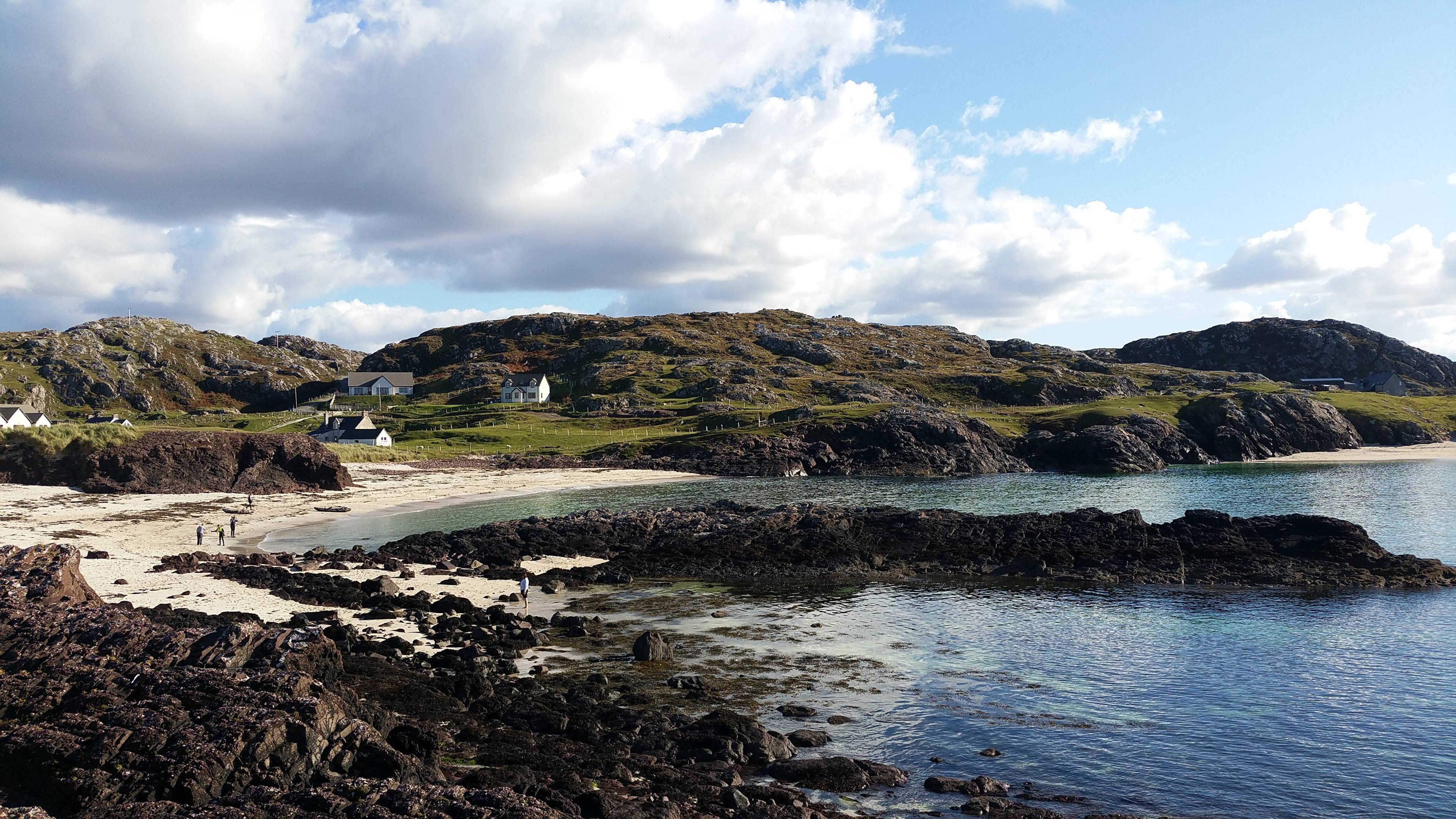 Clachtoll Beach and Parking