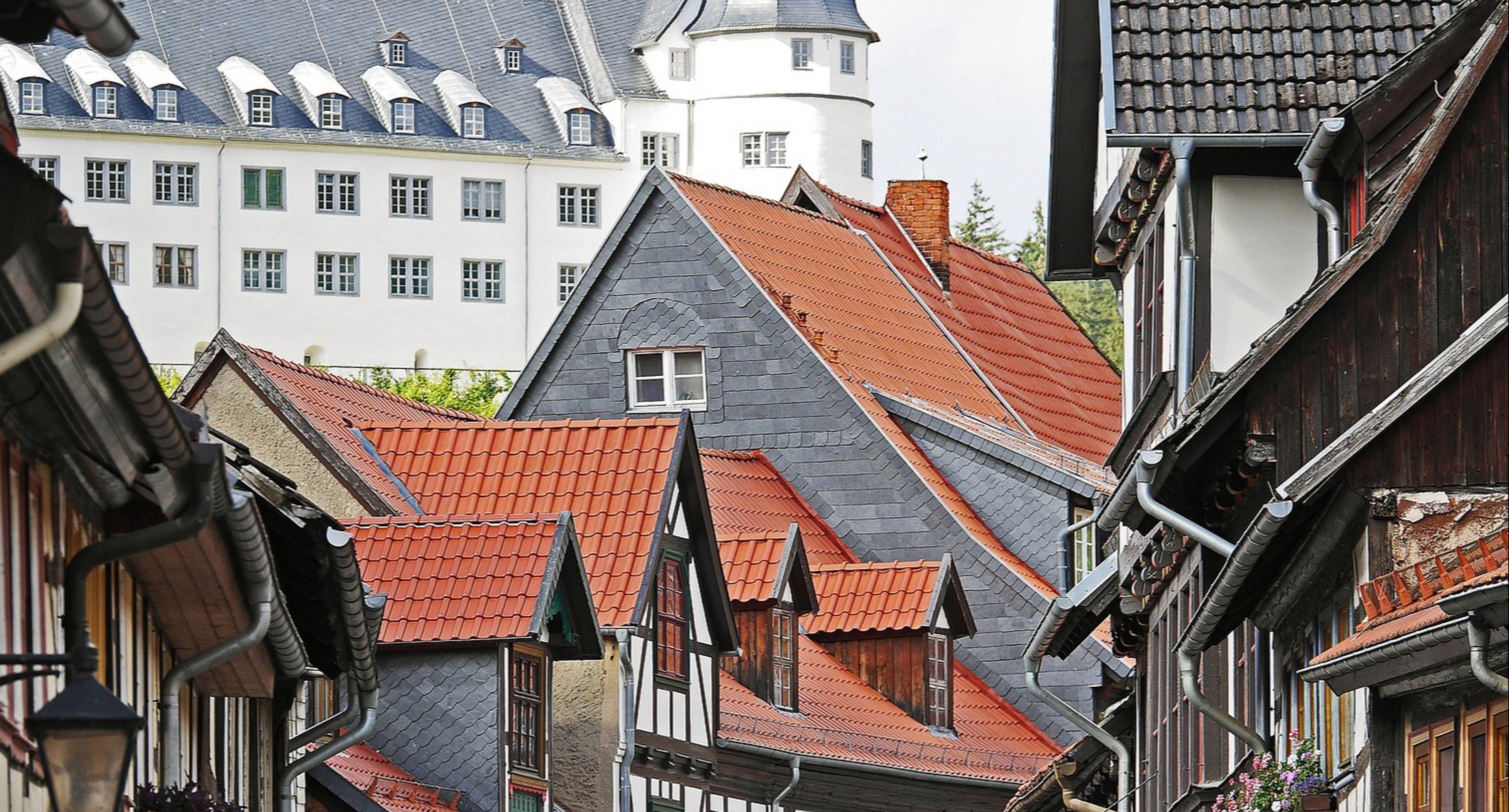 Goslar, Mountain Villages And Castles Ruins 