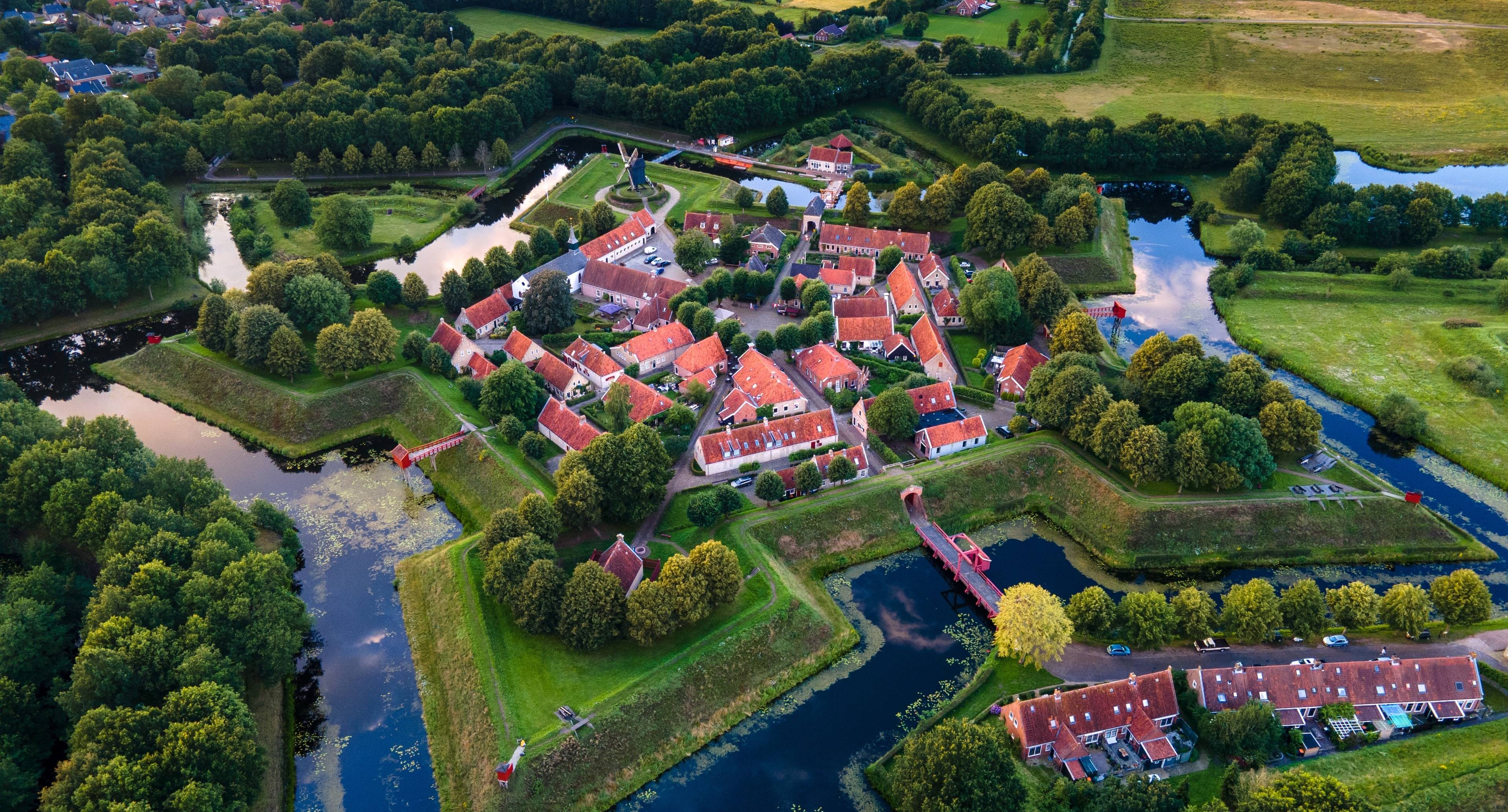 Bourtange Village, Natural Park, Unique Spots and Beer Production in Groningen