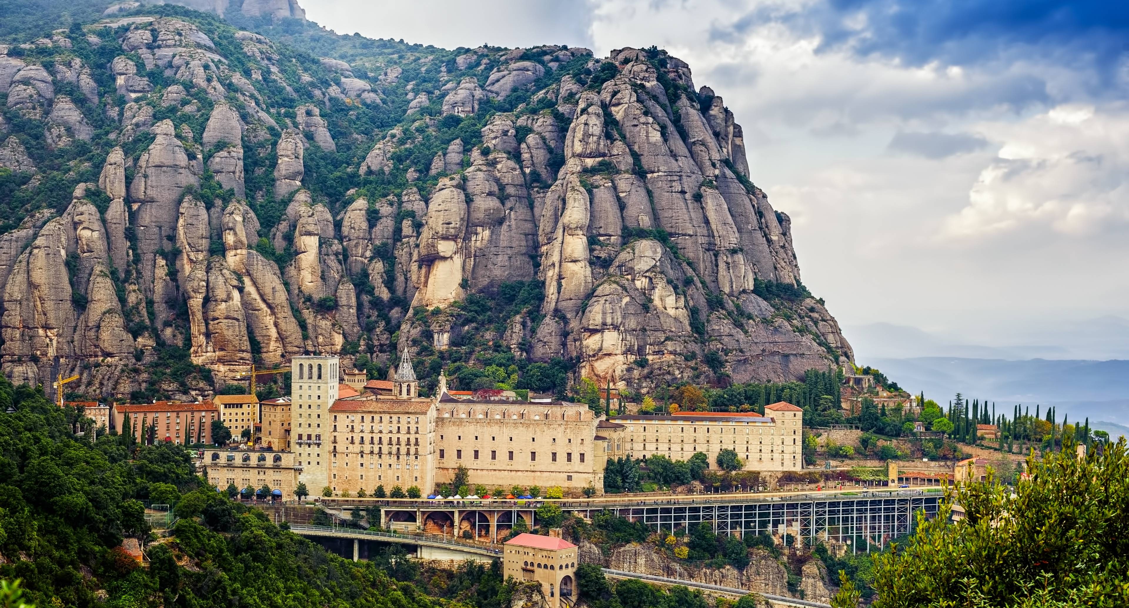 From the Abbey of Montserrat to Lleida