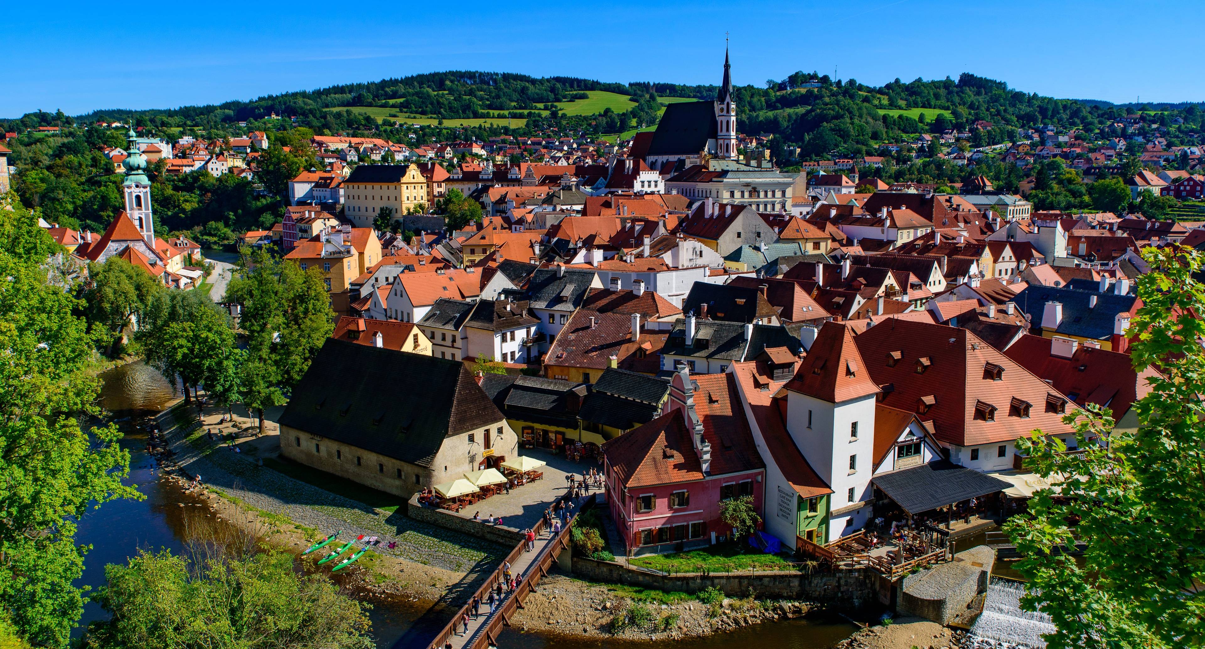 The Original Budweiser, the Legend of a Frog and the Beautiful Český Krumlov