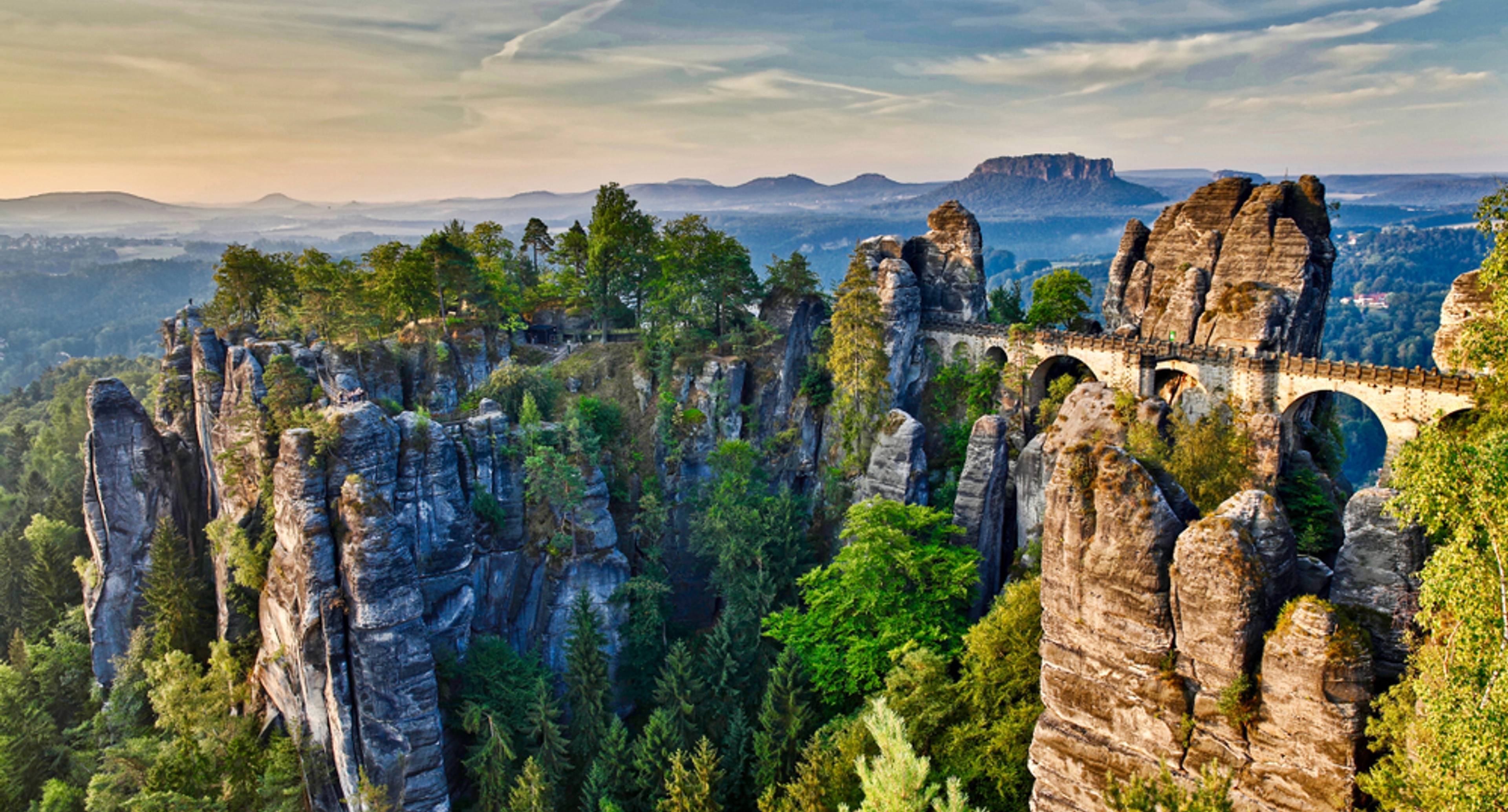 Drive From the Saxon to Bohemian Switzerland