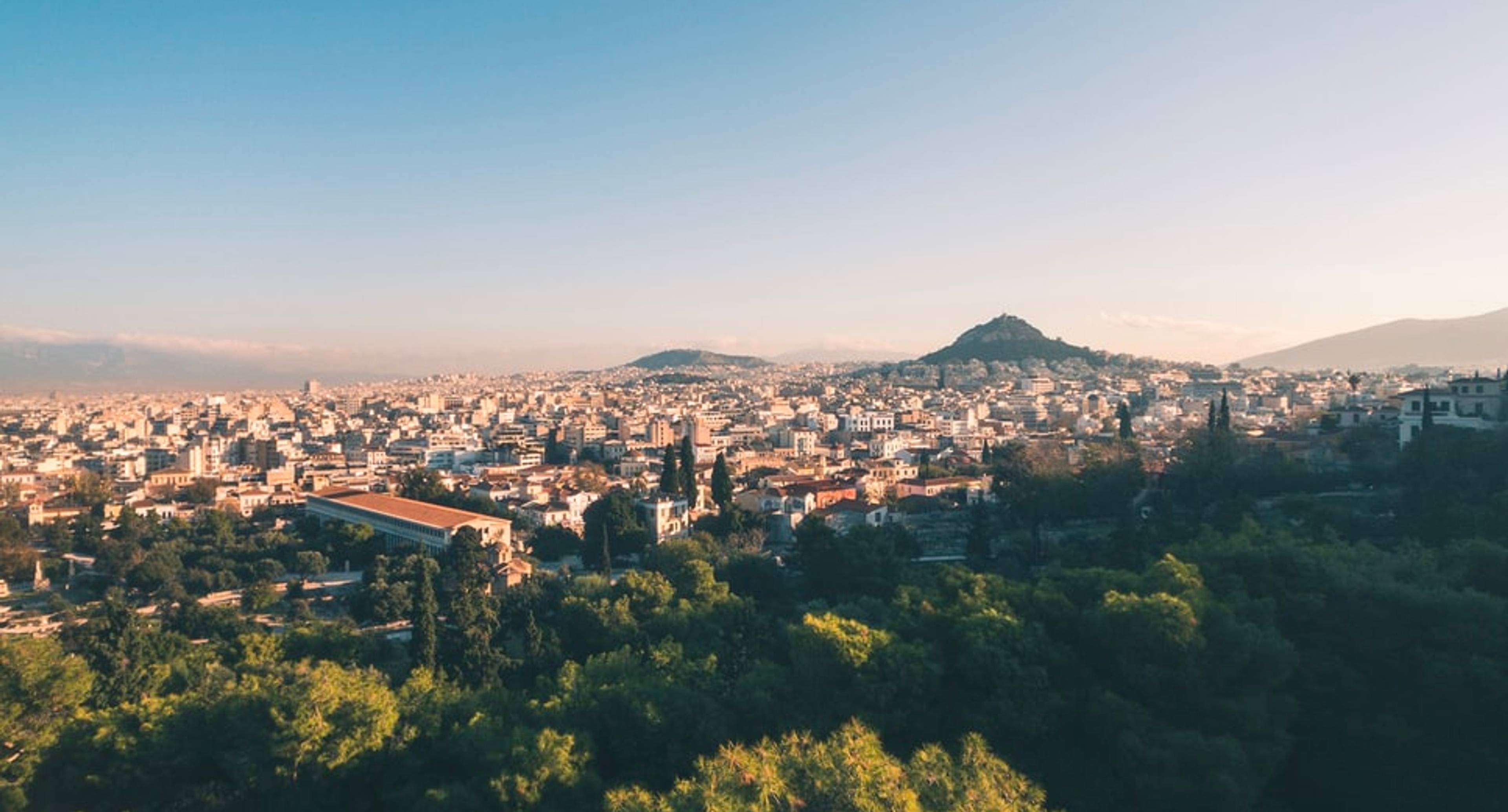 Arrivée à Athènes