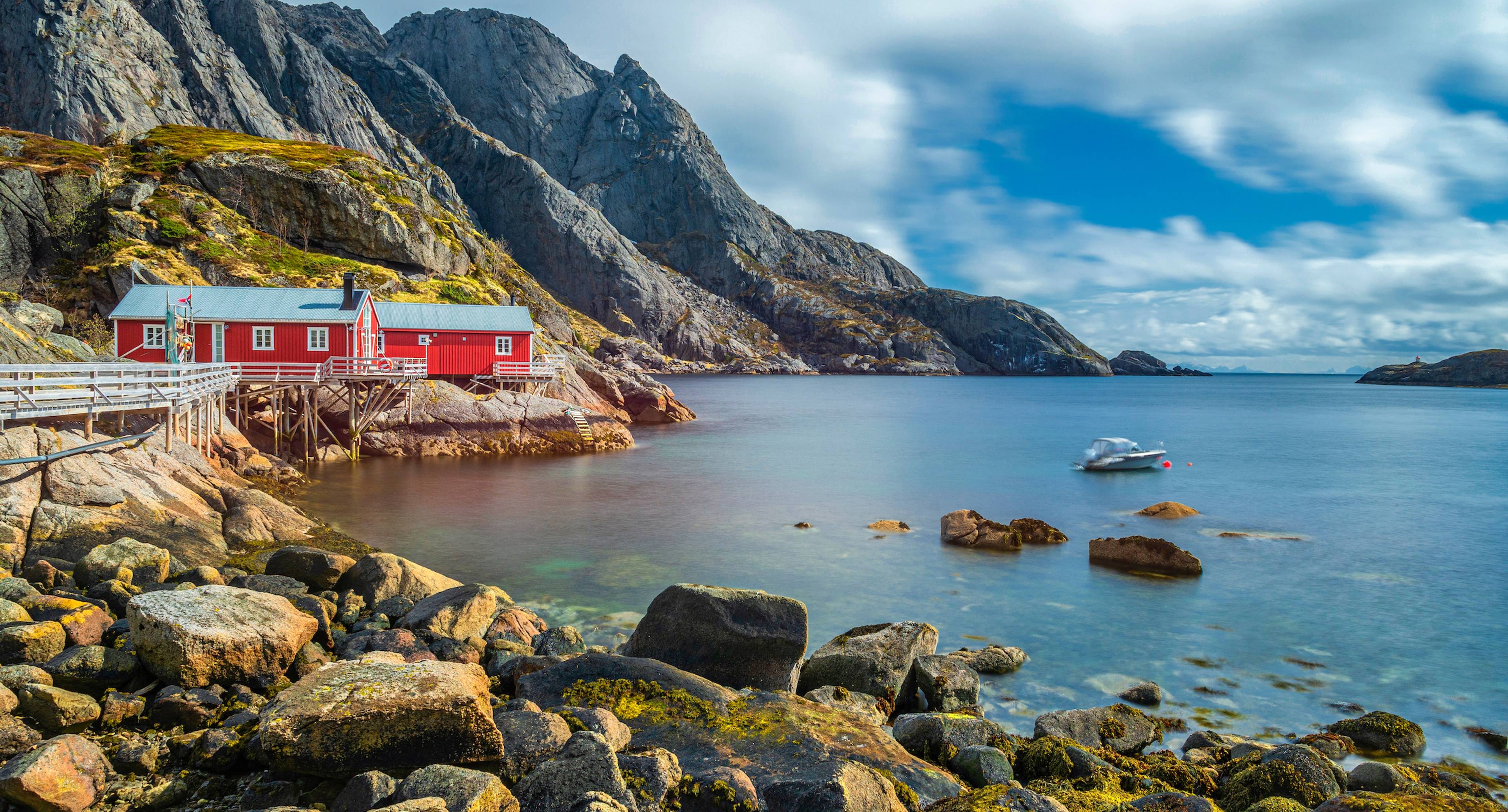 Die Ansichtskarten-Fischerdörfer Reine, Nusfjord und Hamnøy