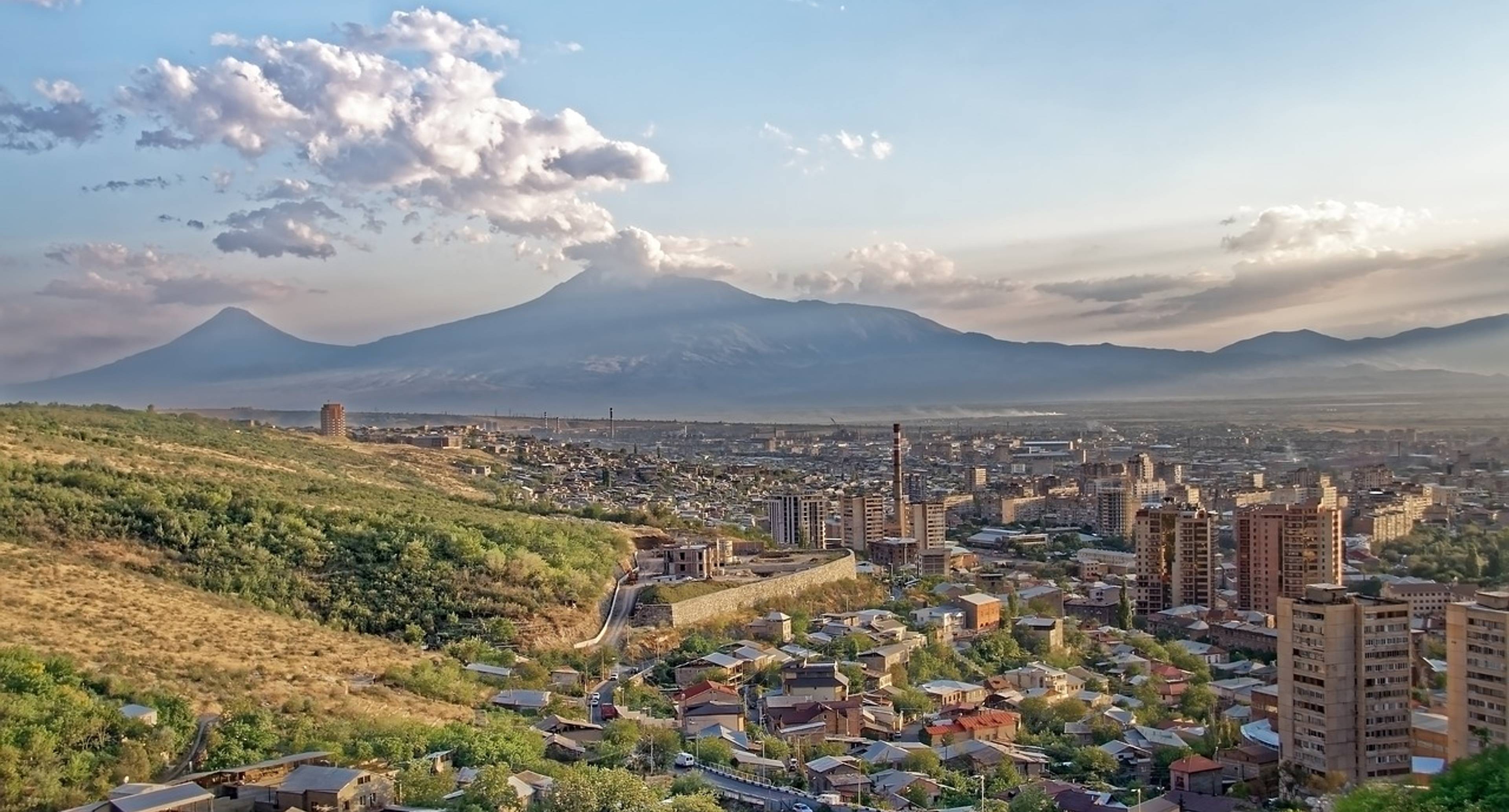 Llegada a Ereván