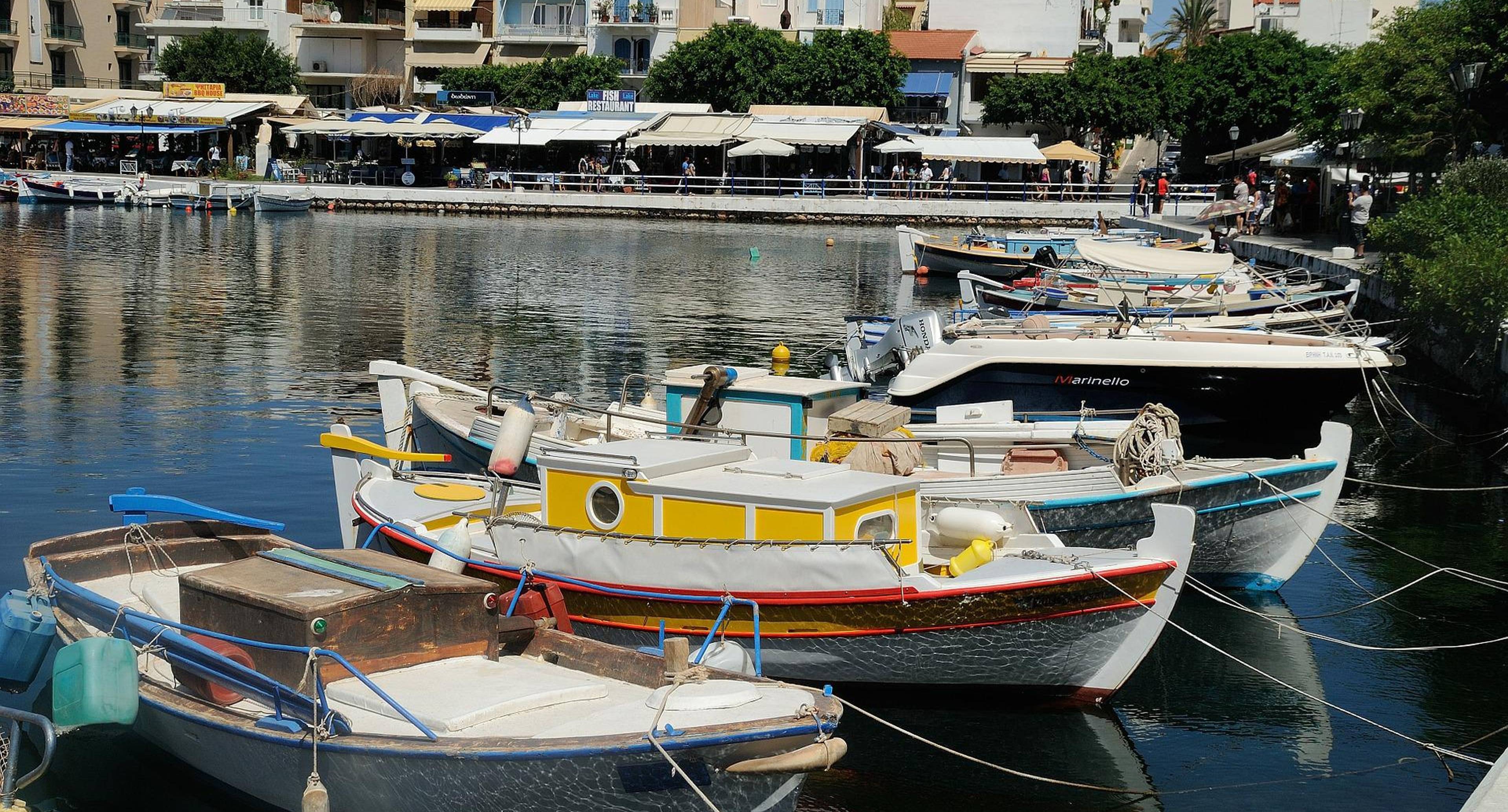 Plus de temps au bord de la mer et Agios Nikolaos