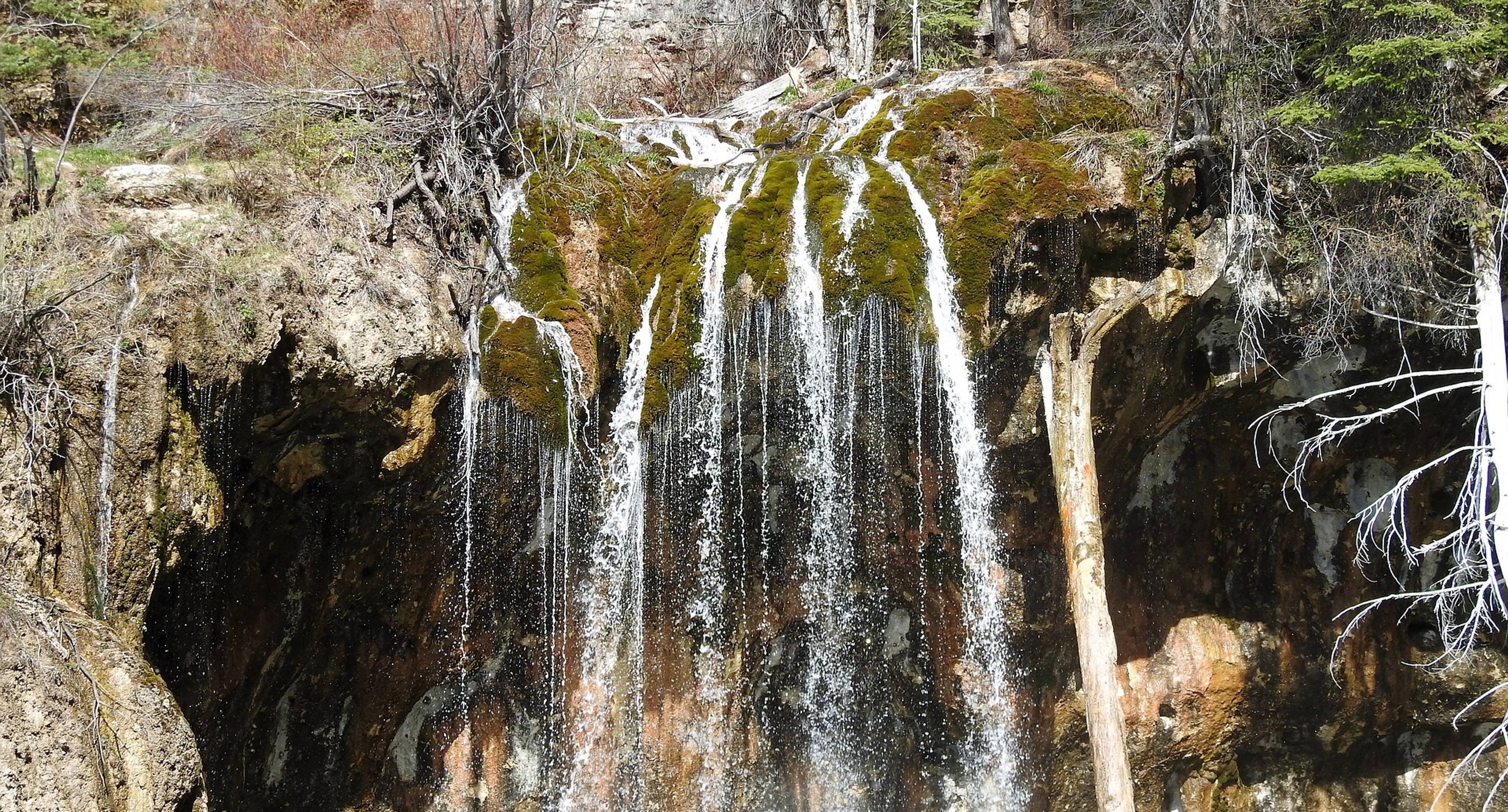 Le famose cascate di Colorado Springs