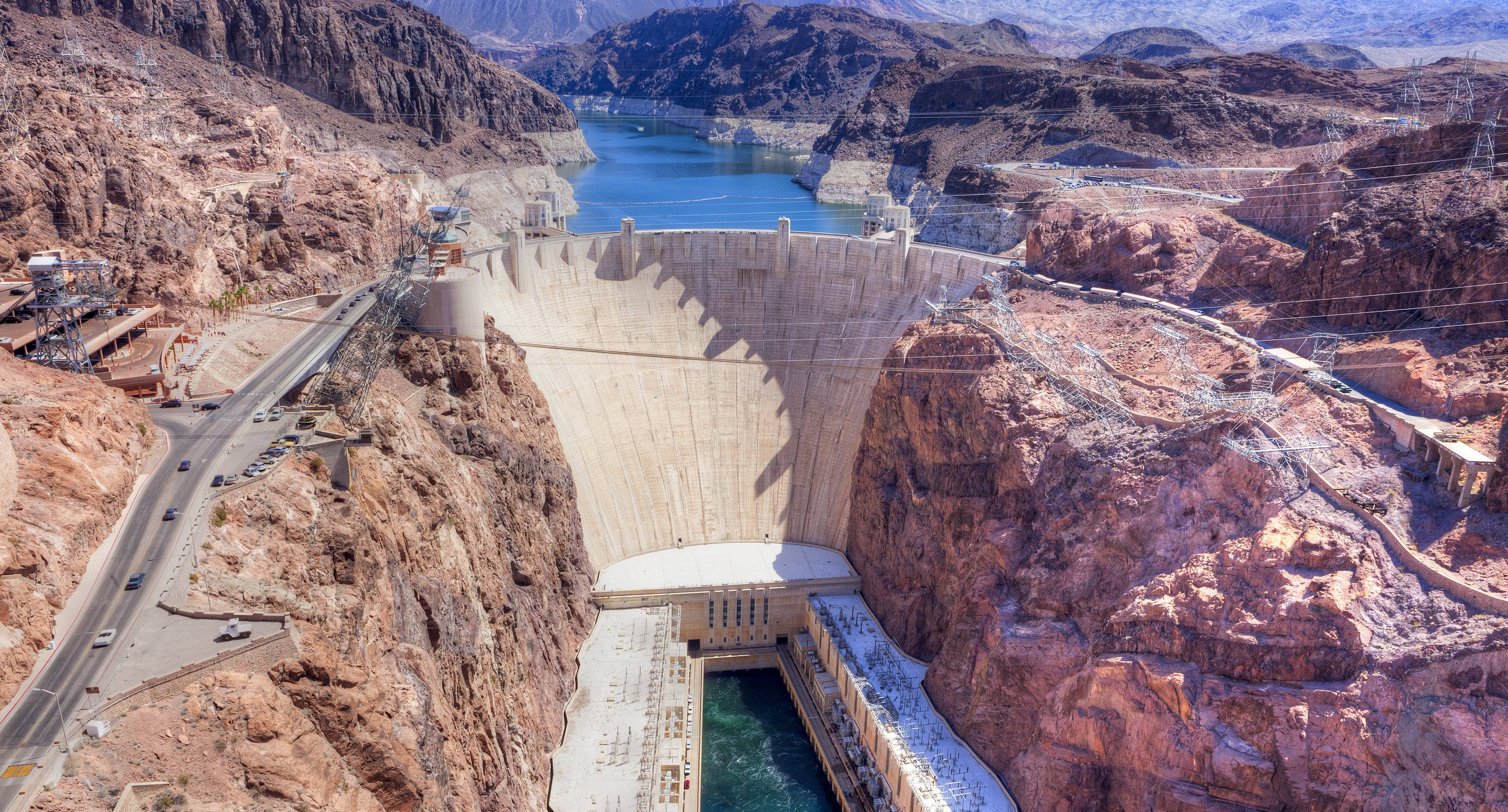 Boulder City et le centre-ville de Las Vegas 