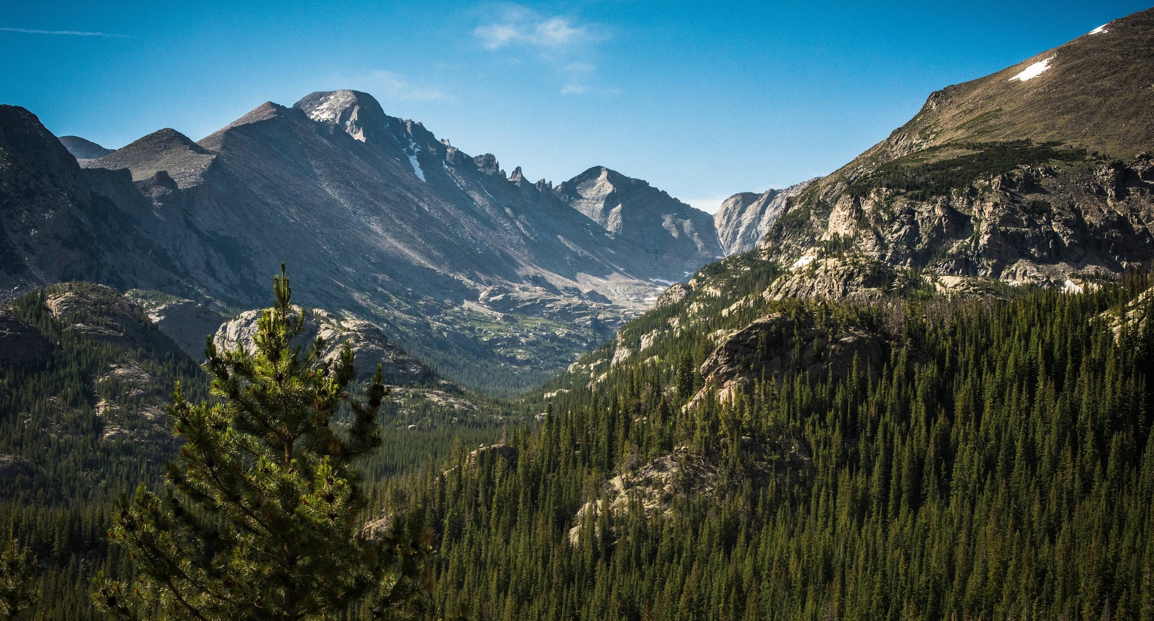 Die Rocky Mountains von Colorado