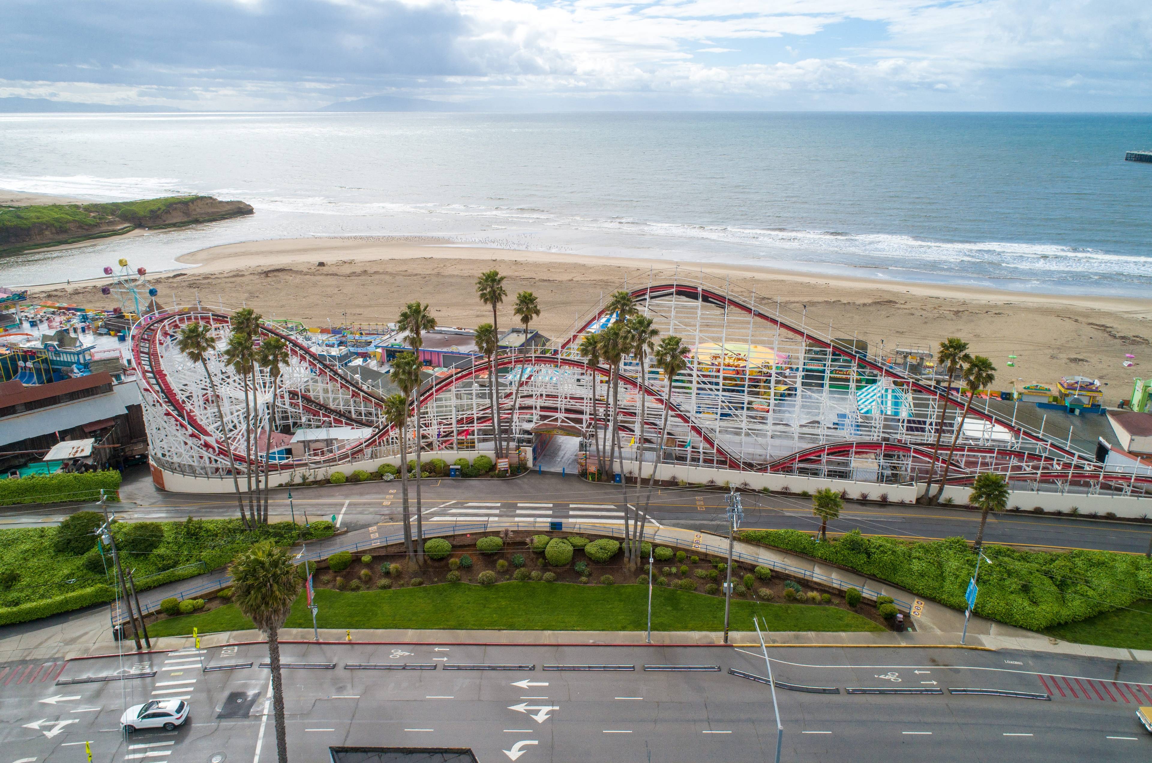 Promenade de Santa Cruz Beach