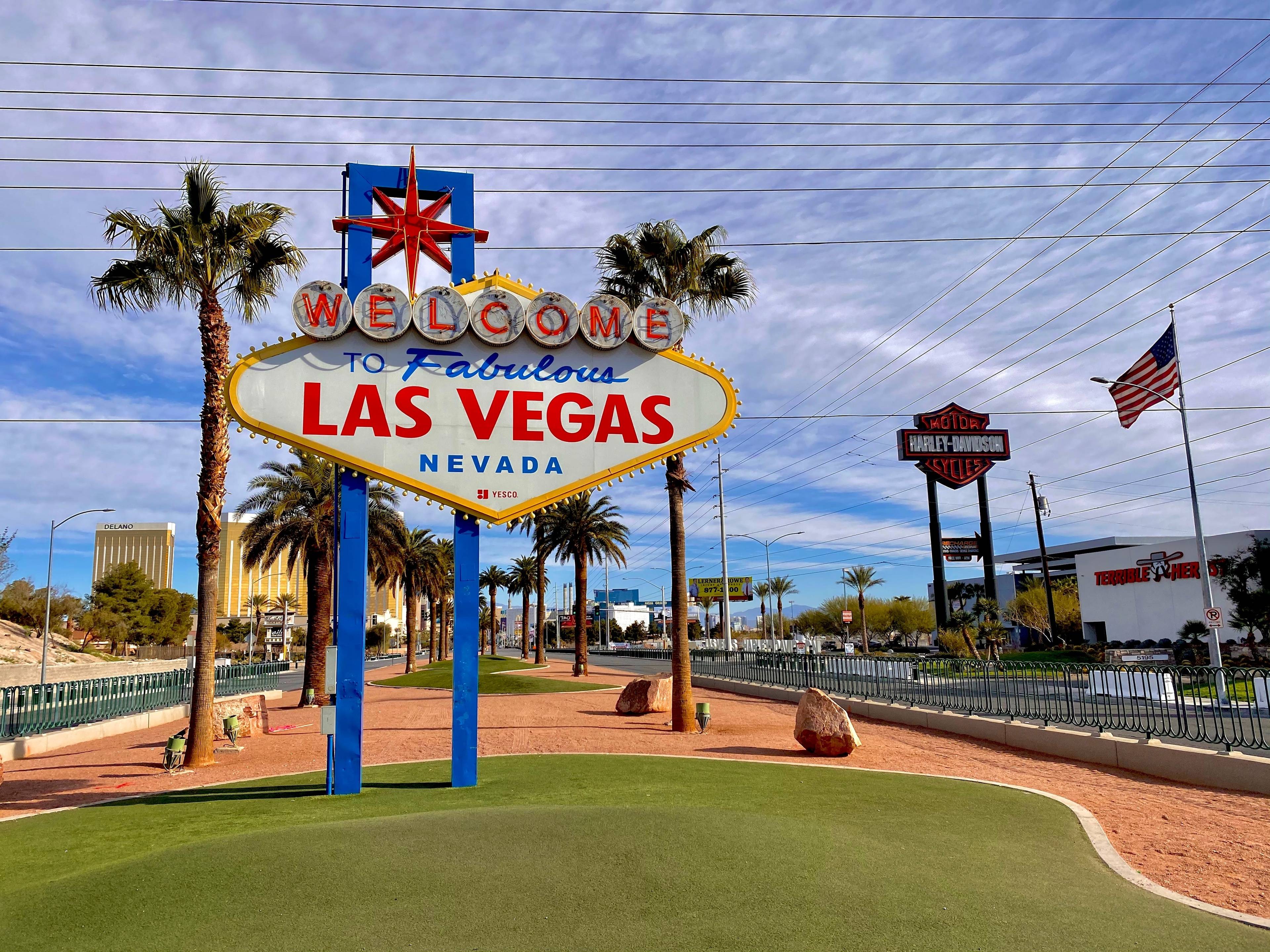 Enseigne « Welcome to Fabulous Las Vegas »