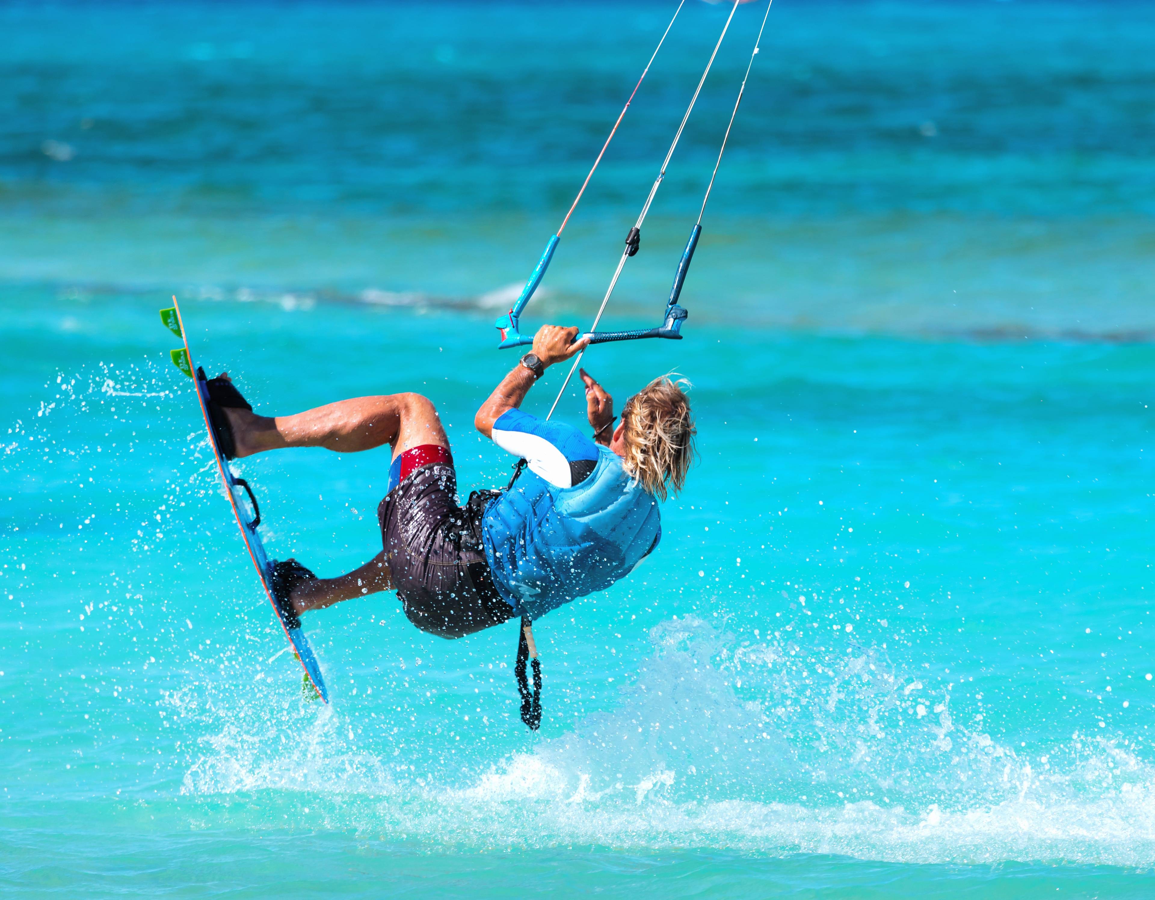 Spiaggia di Tulum per il Kite Surf