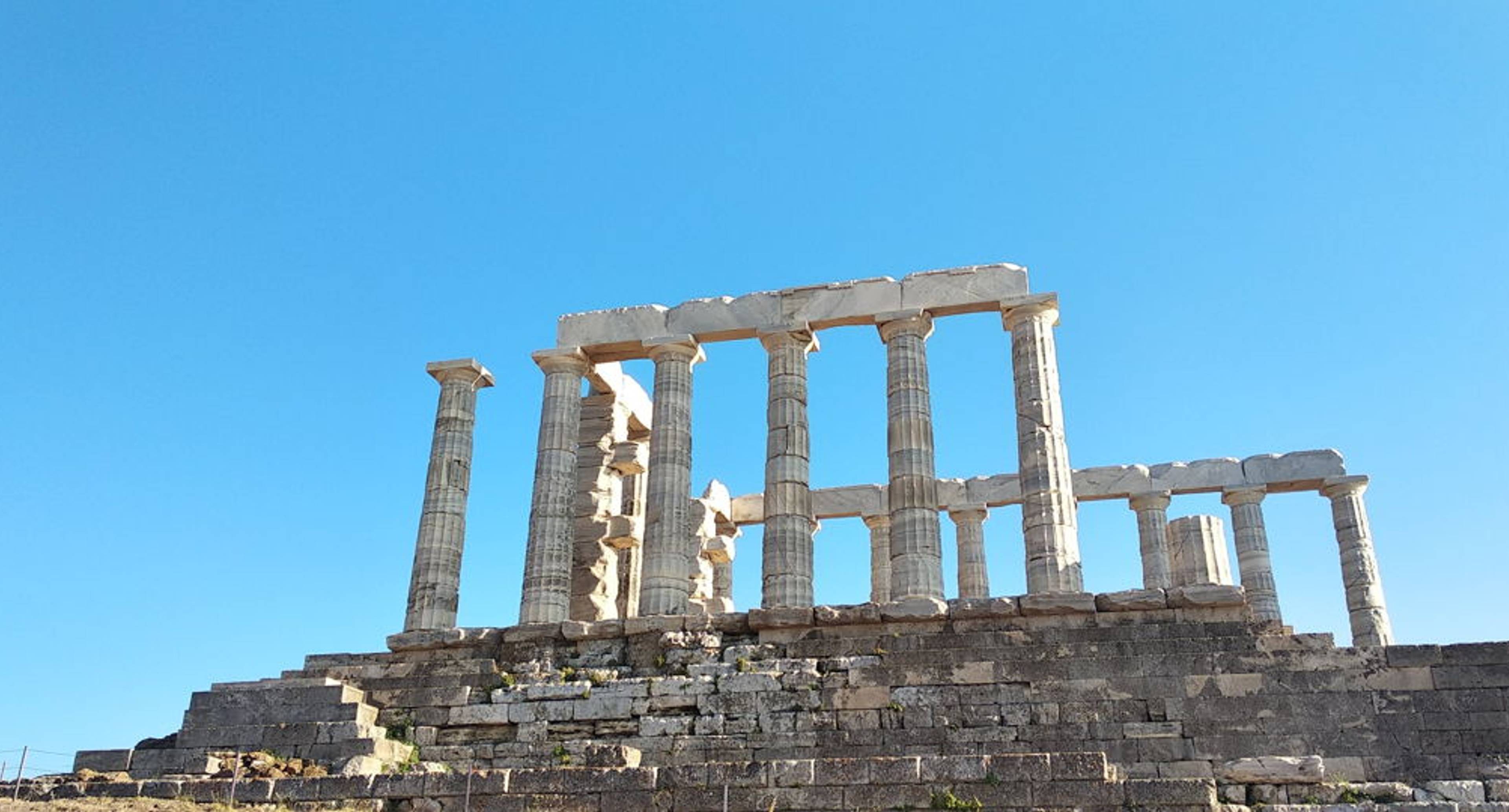 Aeroporto di Atene - Capo Sounion - Lago Vouliagmeni - Atene