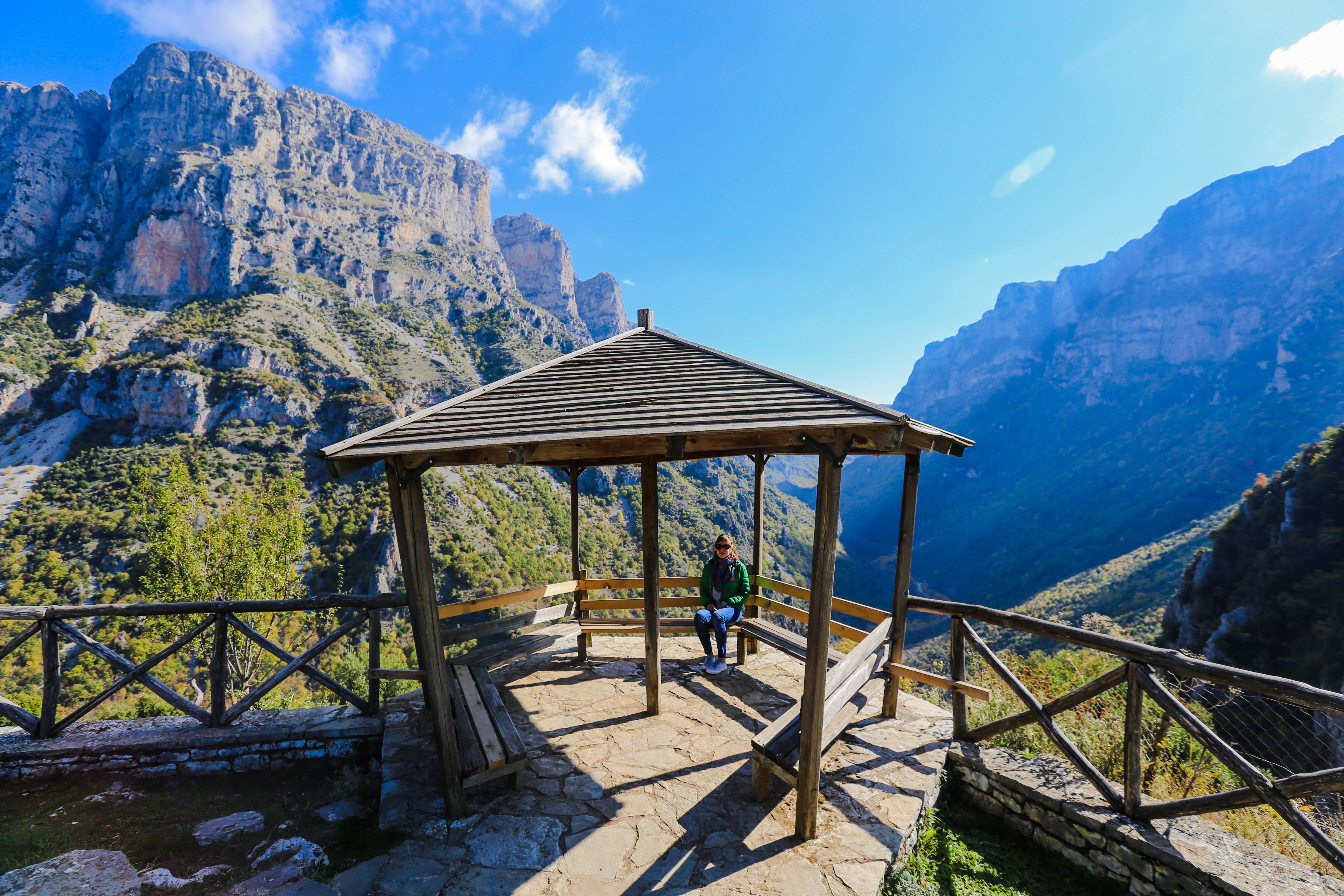 Pont d'observation du canyon Vikos