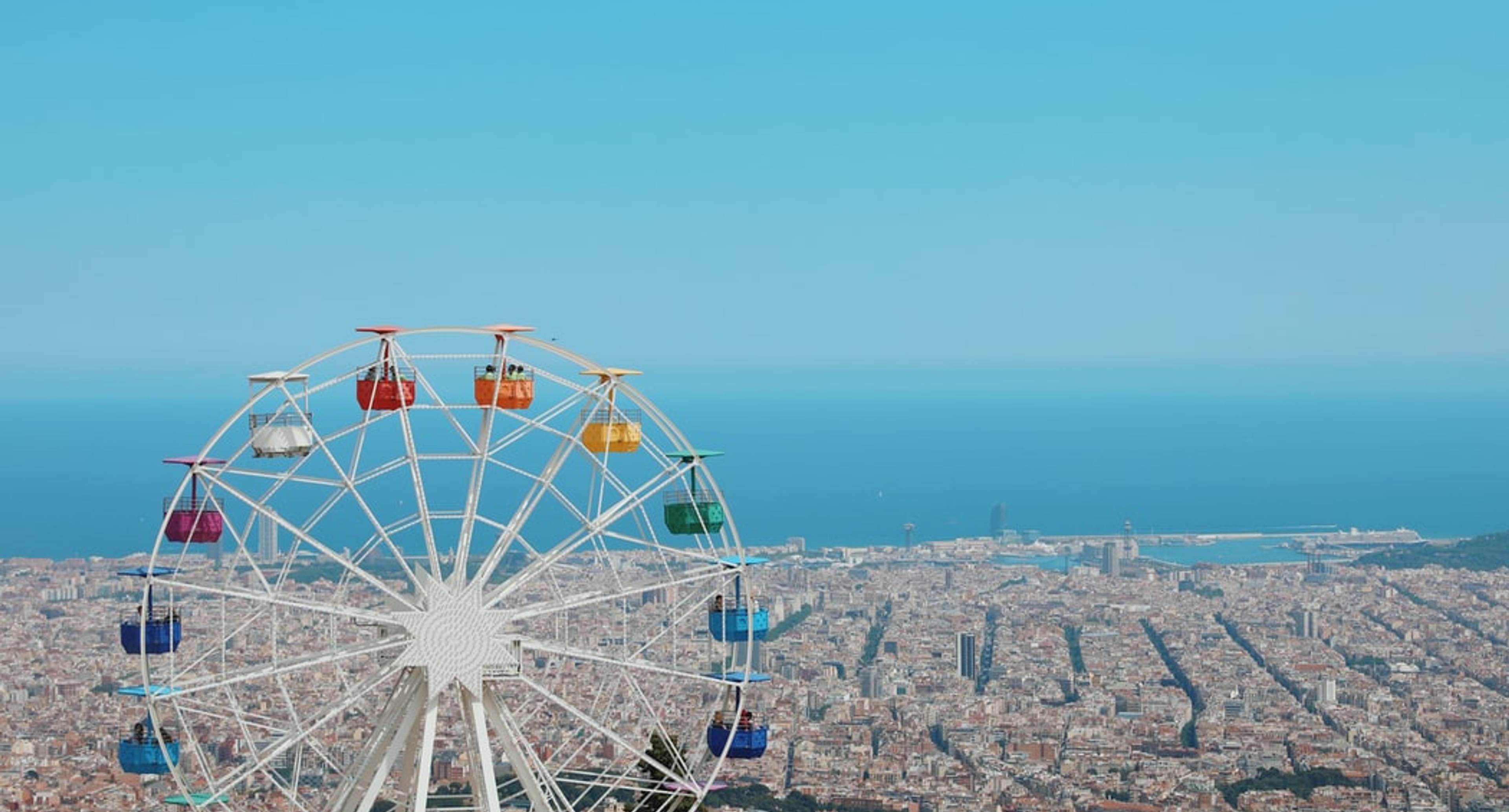 E infine, il parco divertimenti Tibidabo