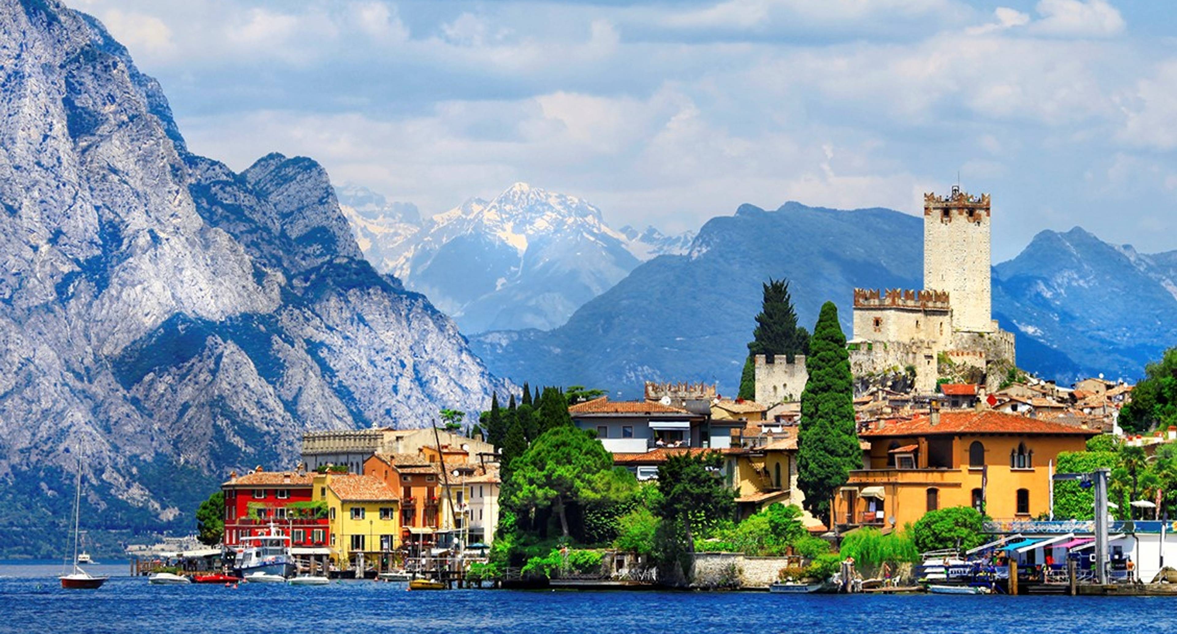 Orilla Este: Malcesine