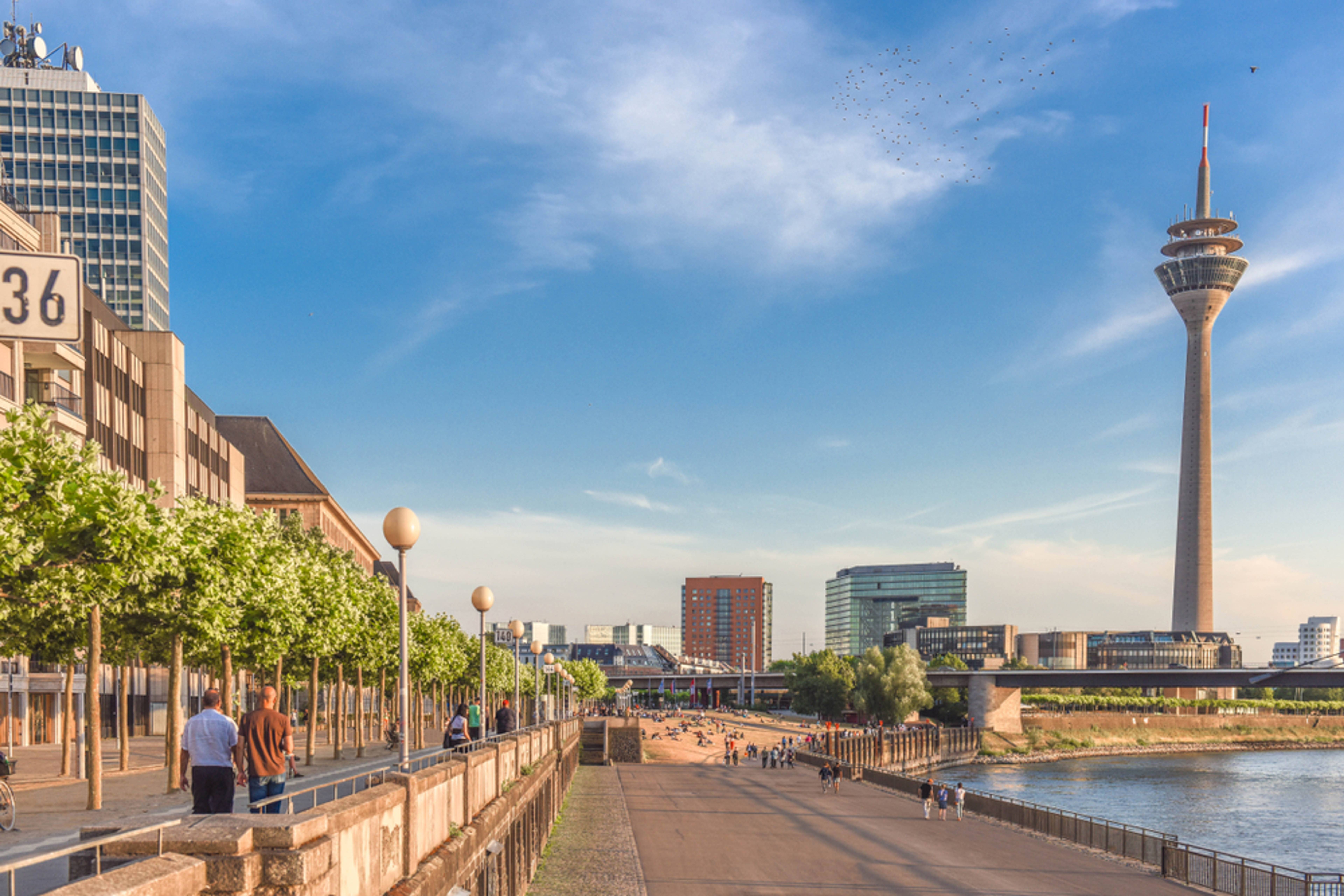 Rhine River Promenade