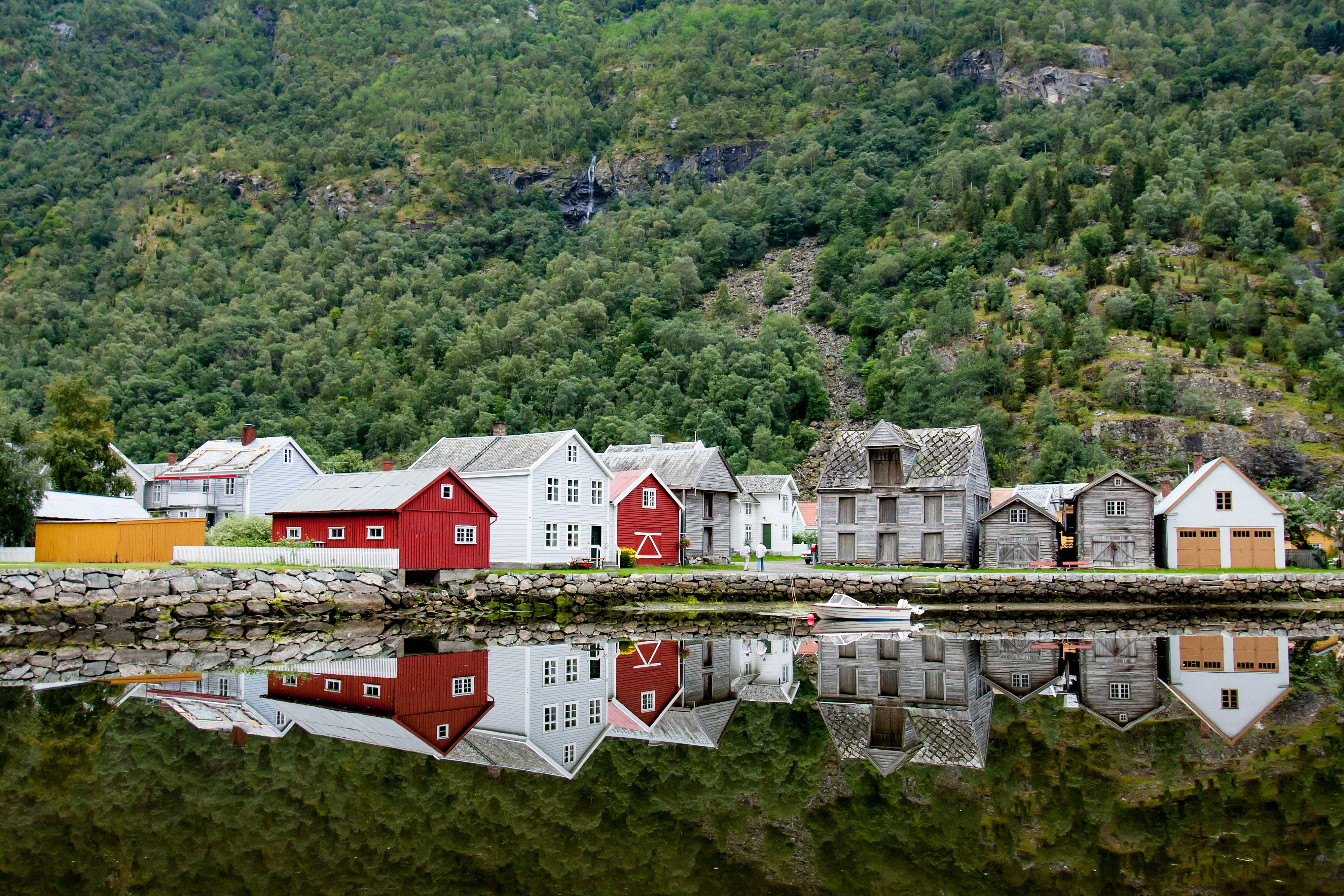 Laerdal Old Town Viewpoint