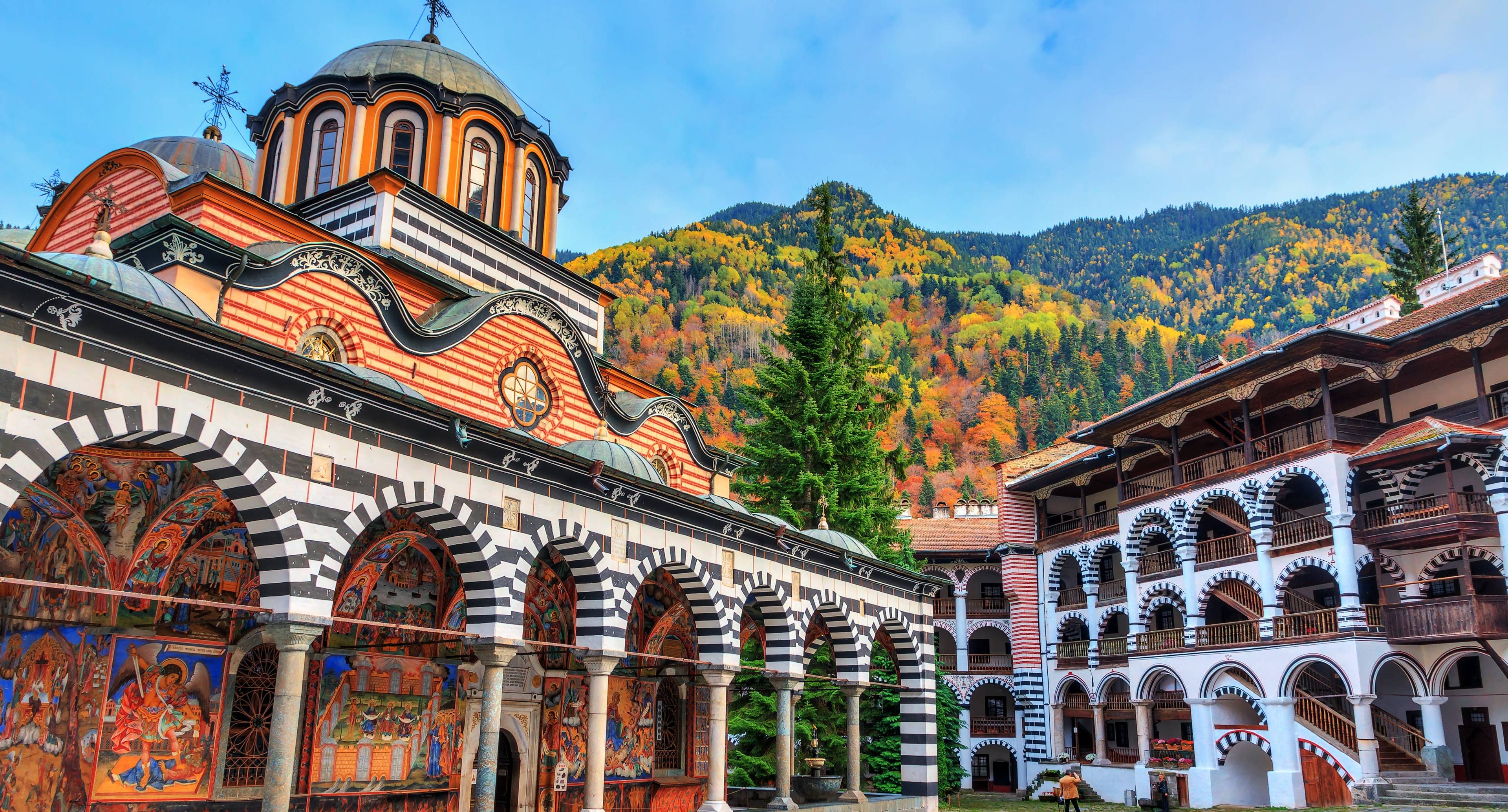 Rila's Famous Monastery in Bulgaria