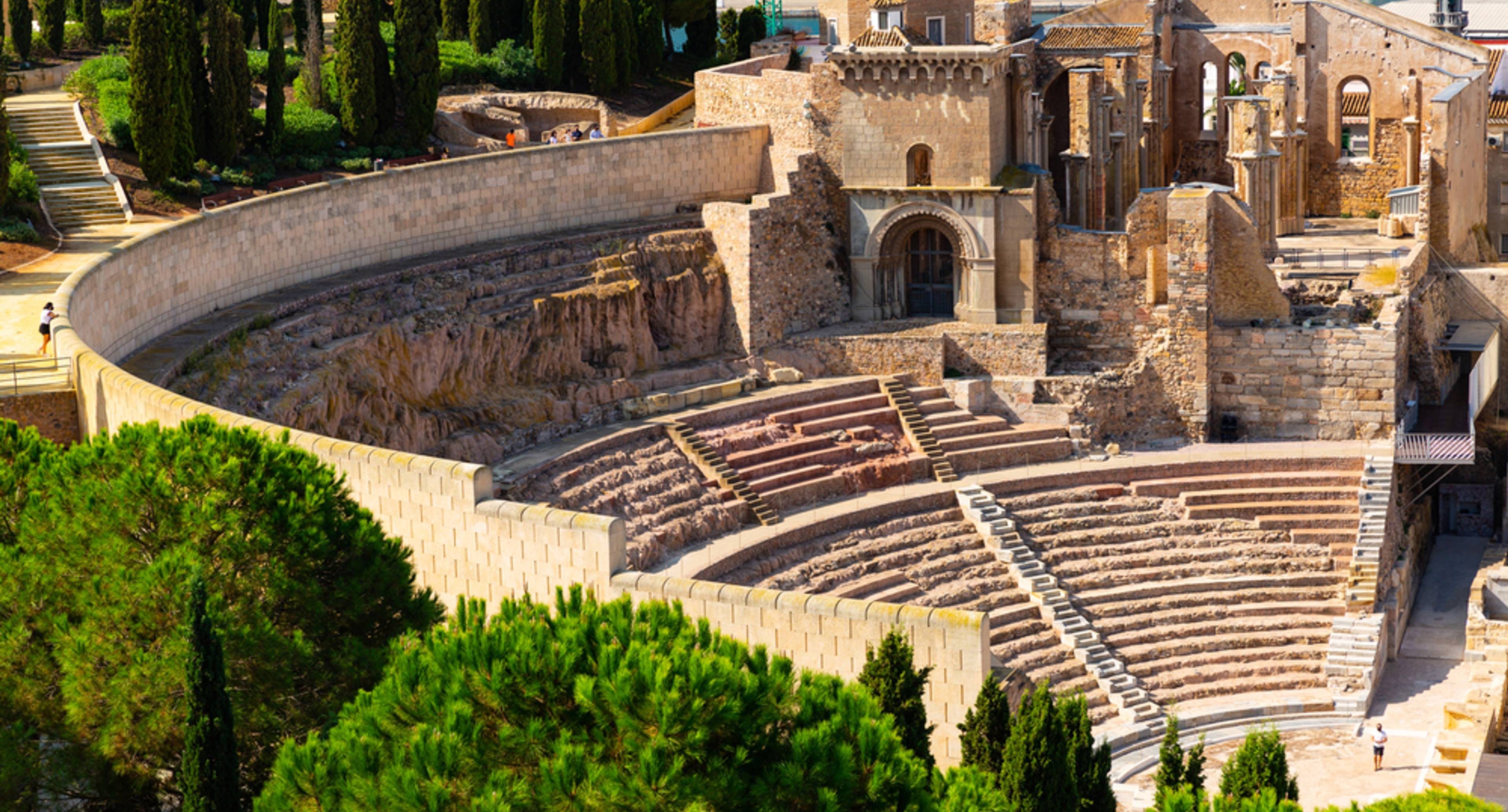 Following the Roman Ruins in Cartagena and a Disused Military Fortress