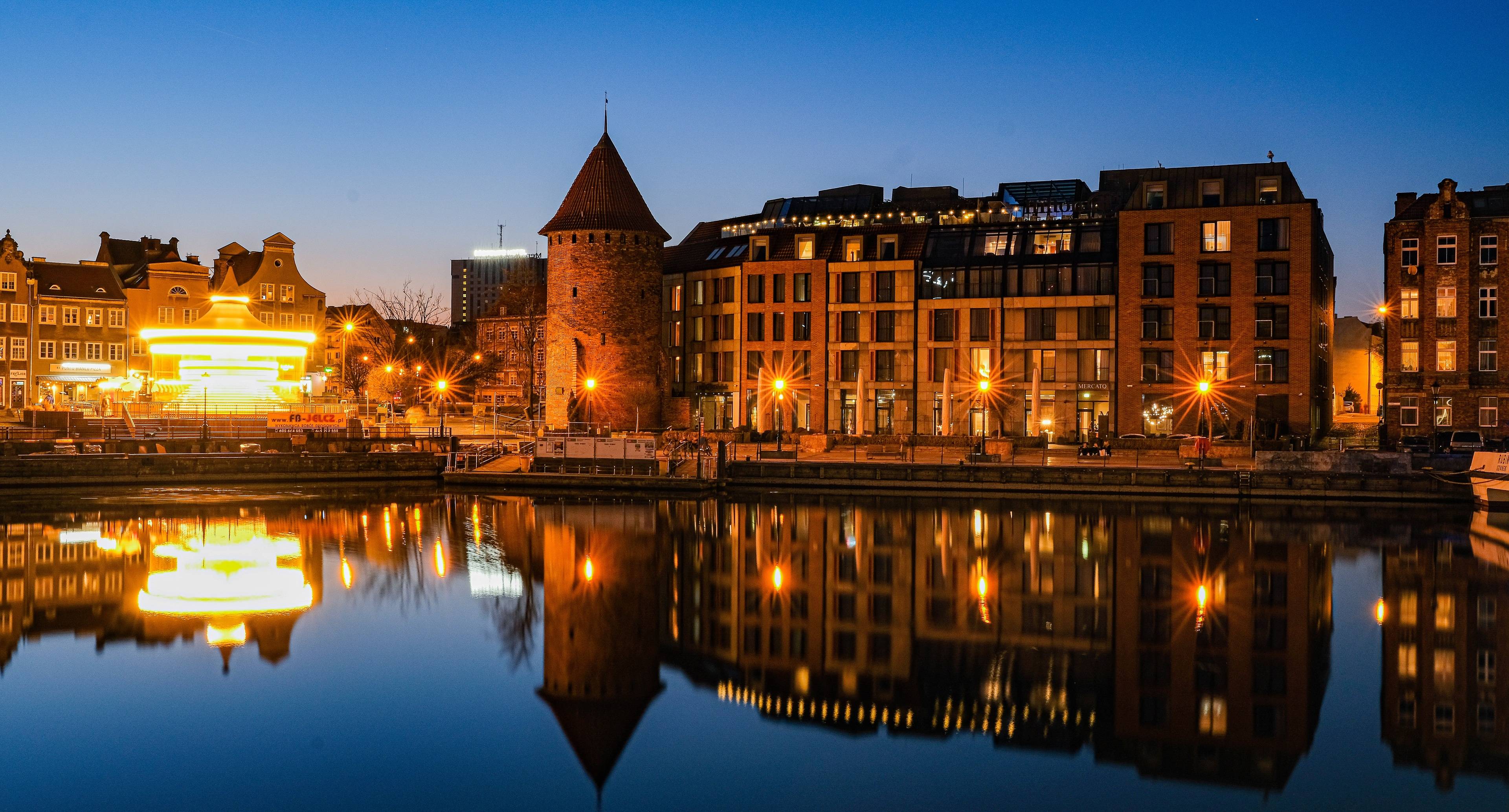 Drive Through the Beautiful Polish Countryside to the Coastal City of Gdansk 